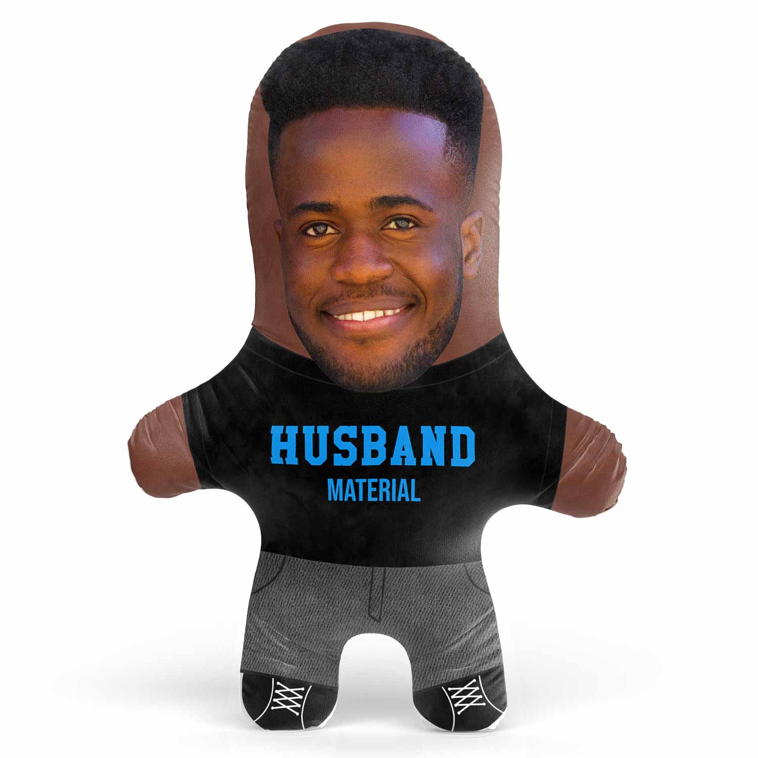 Husband Material Face Pillow