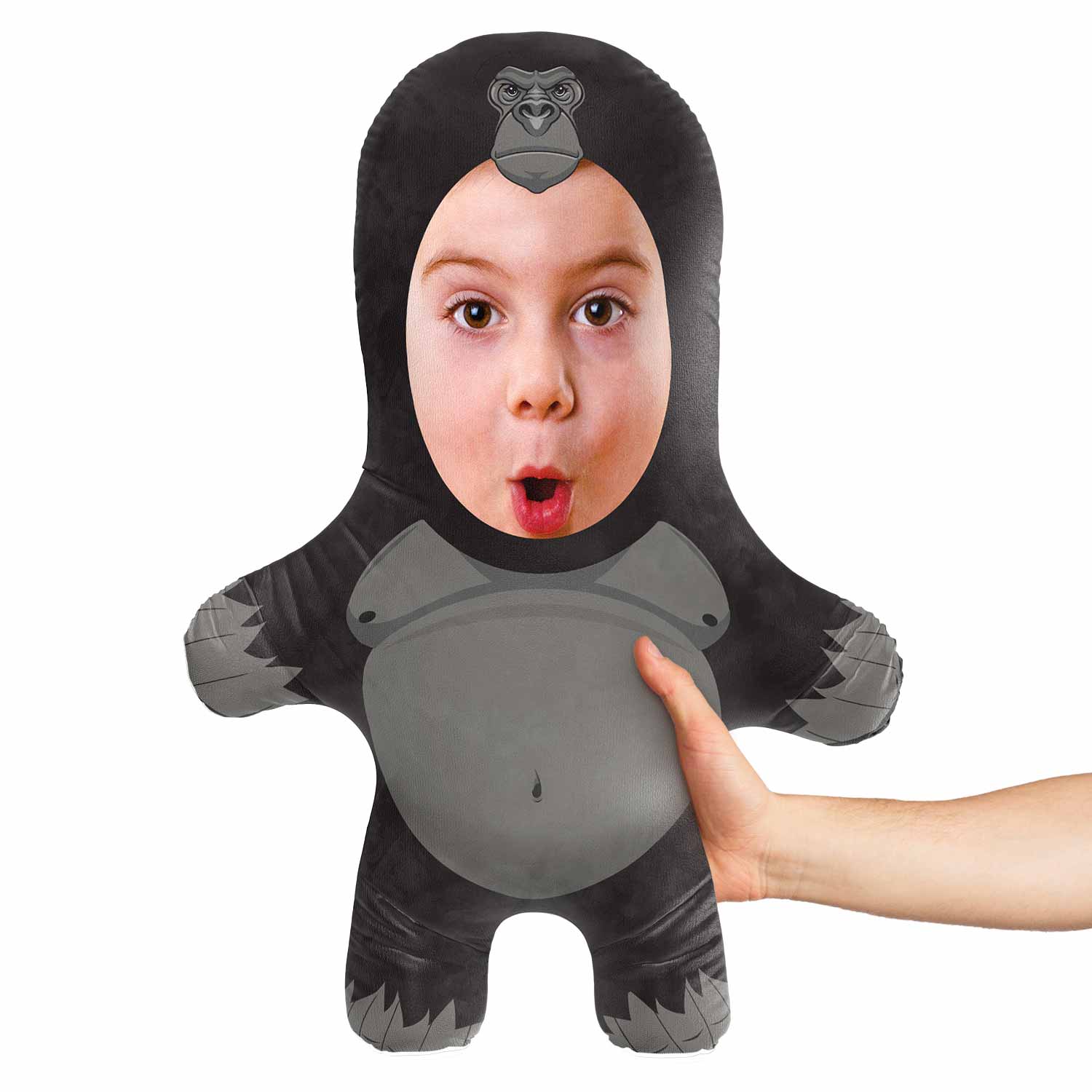 Gorilla Face Pillow