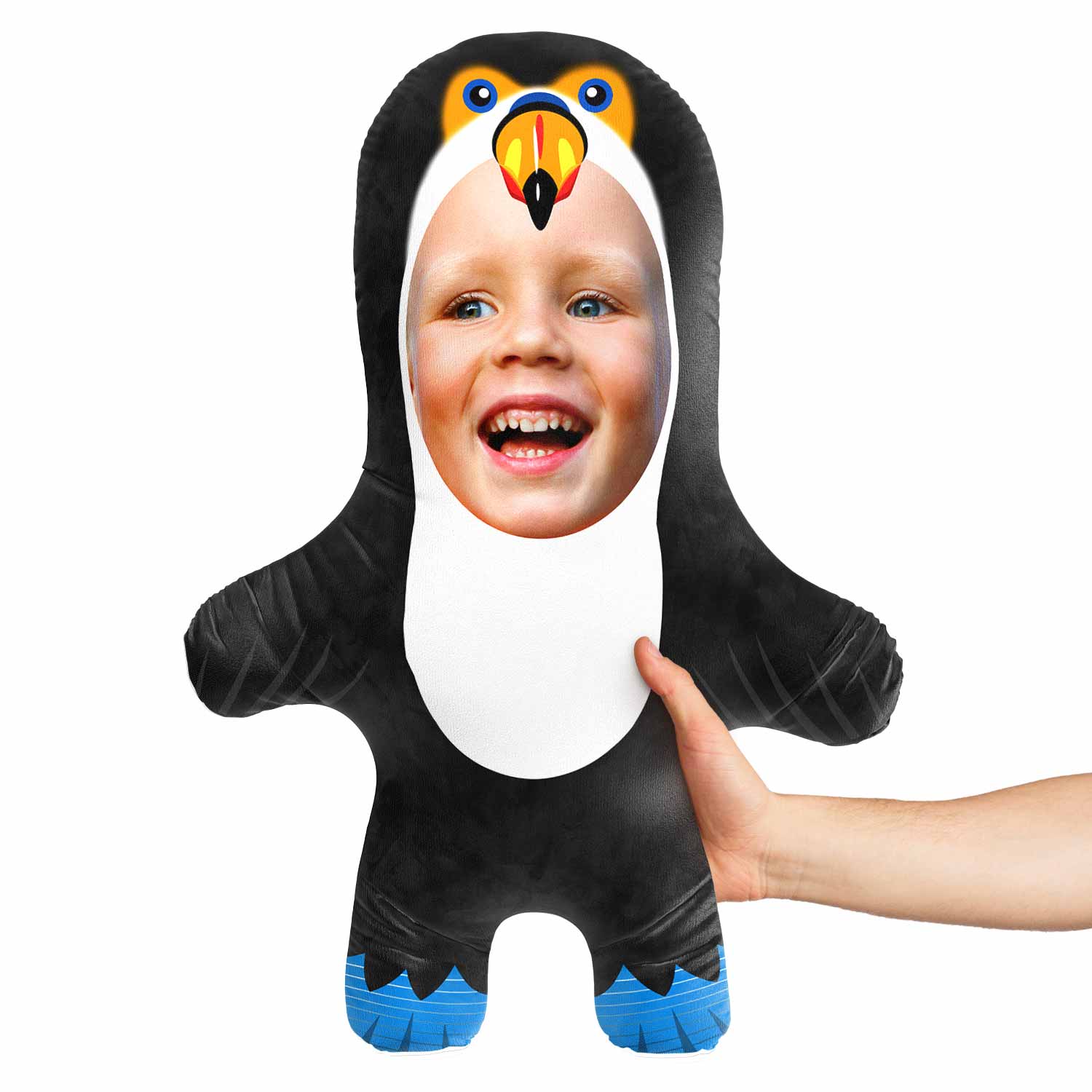 Toucan Face Pillow