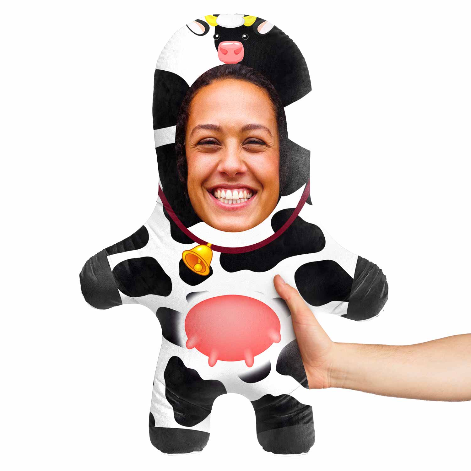 Cow Face Pillow