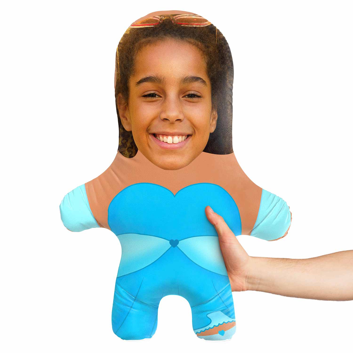 Girl Princess Face Pillow