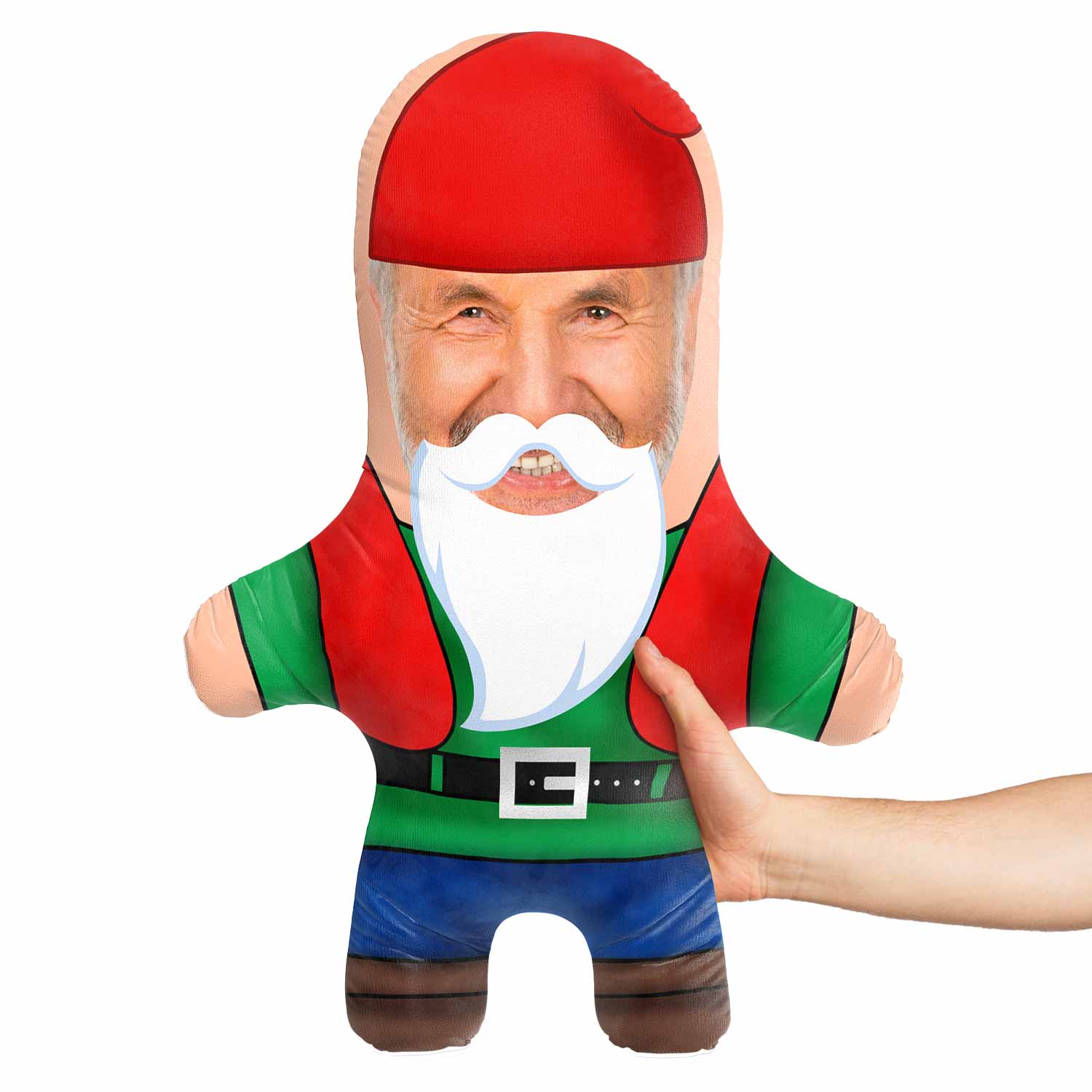 Gnome Face Pillow