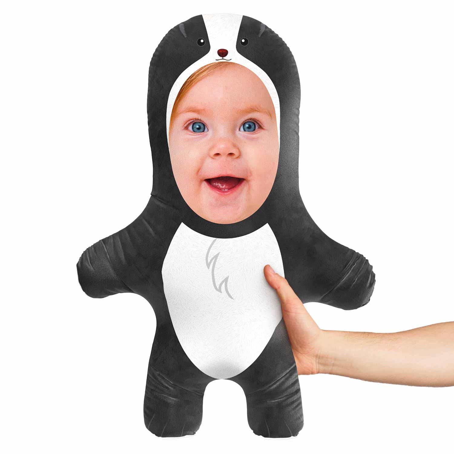 Skunk Face Pillow