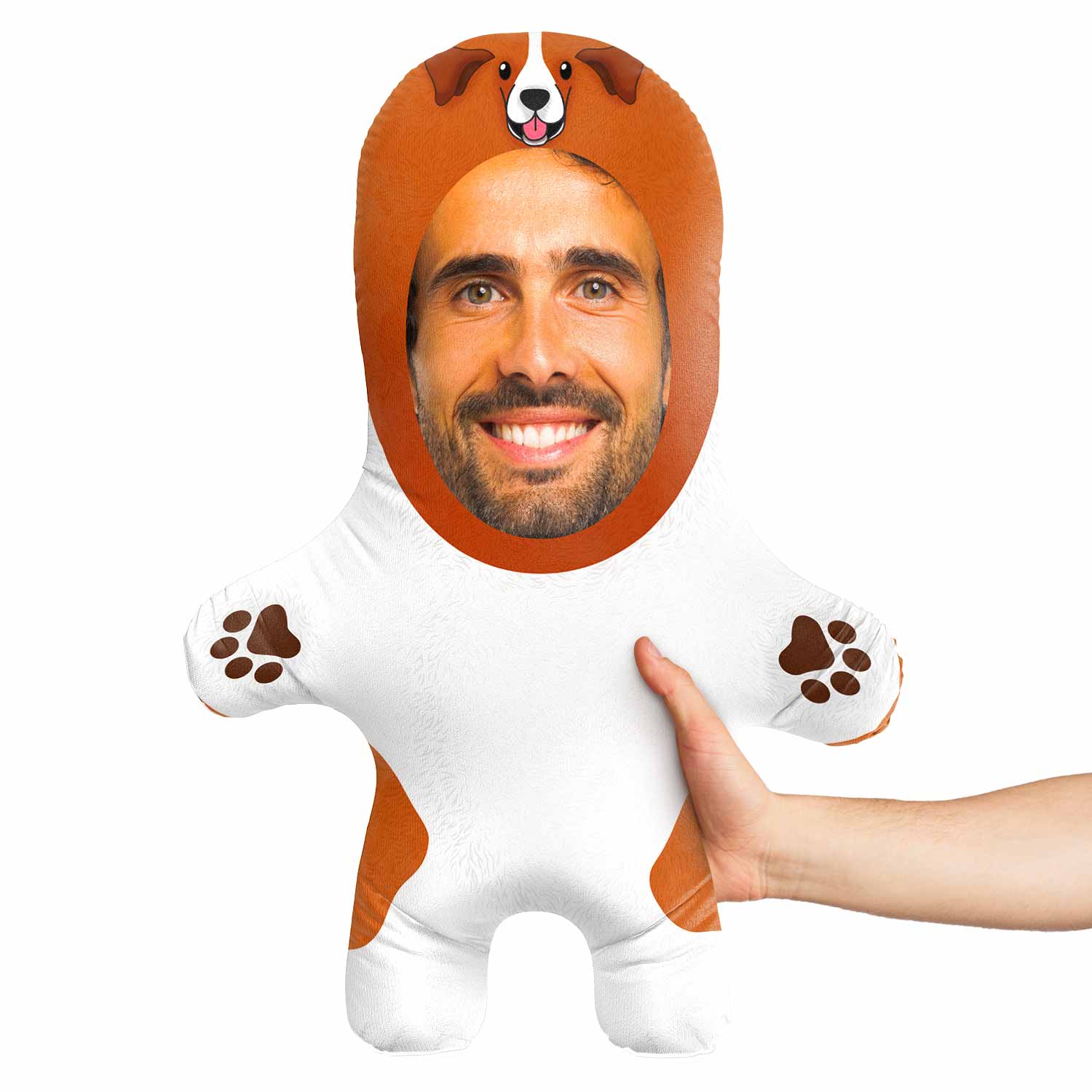 Jack Russell Face Pillow