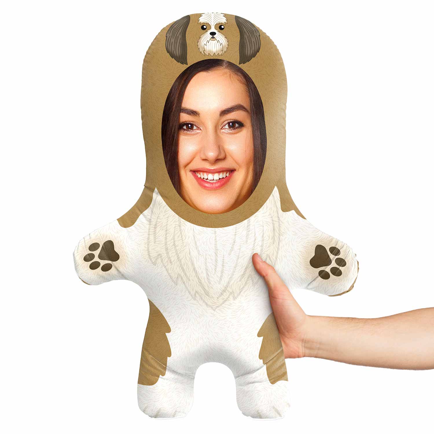 Shih Tzu Face Pillow