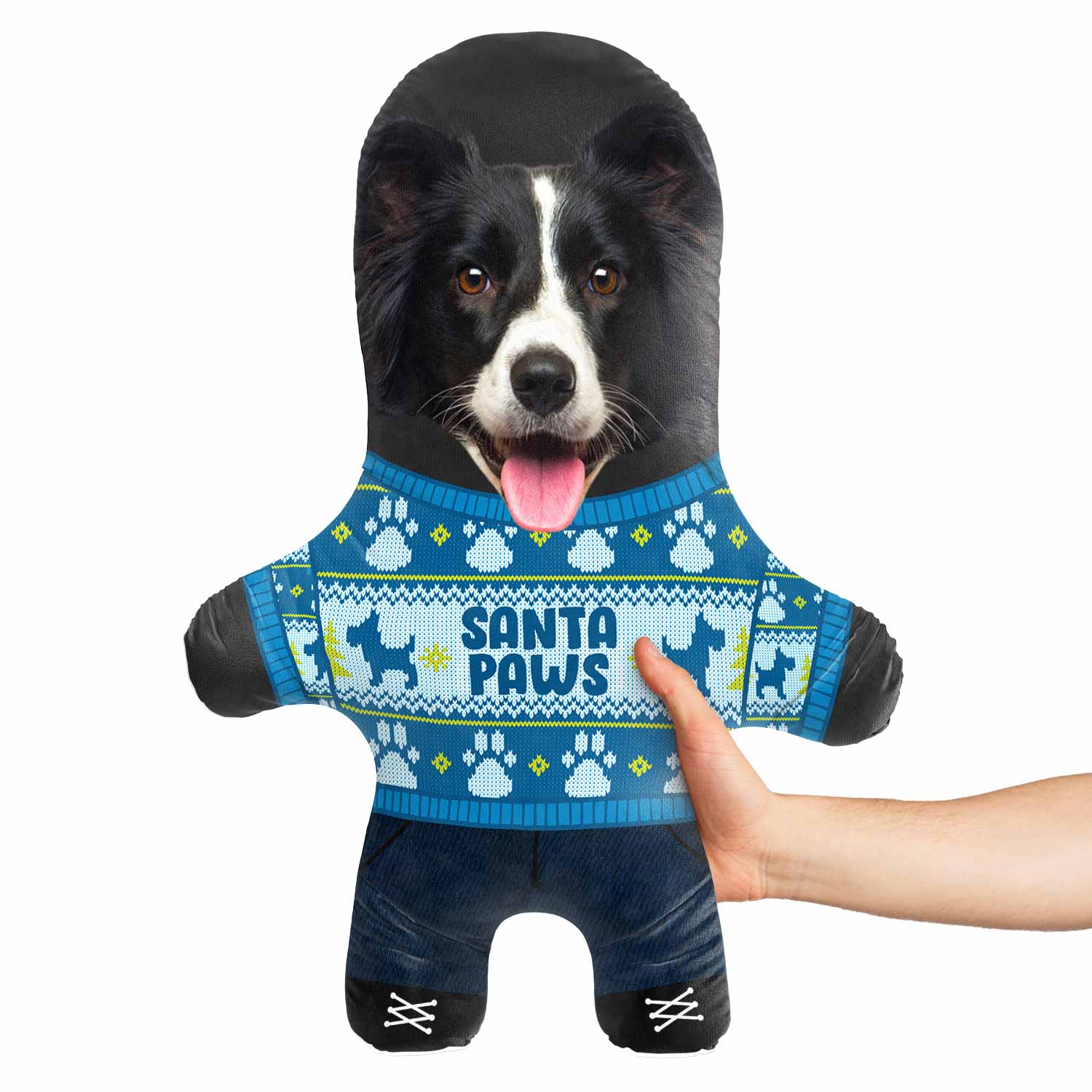 Santa Paws Face Pillow