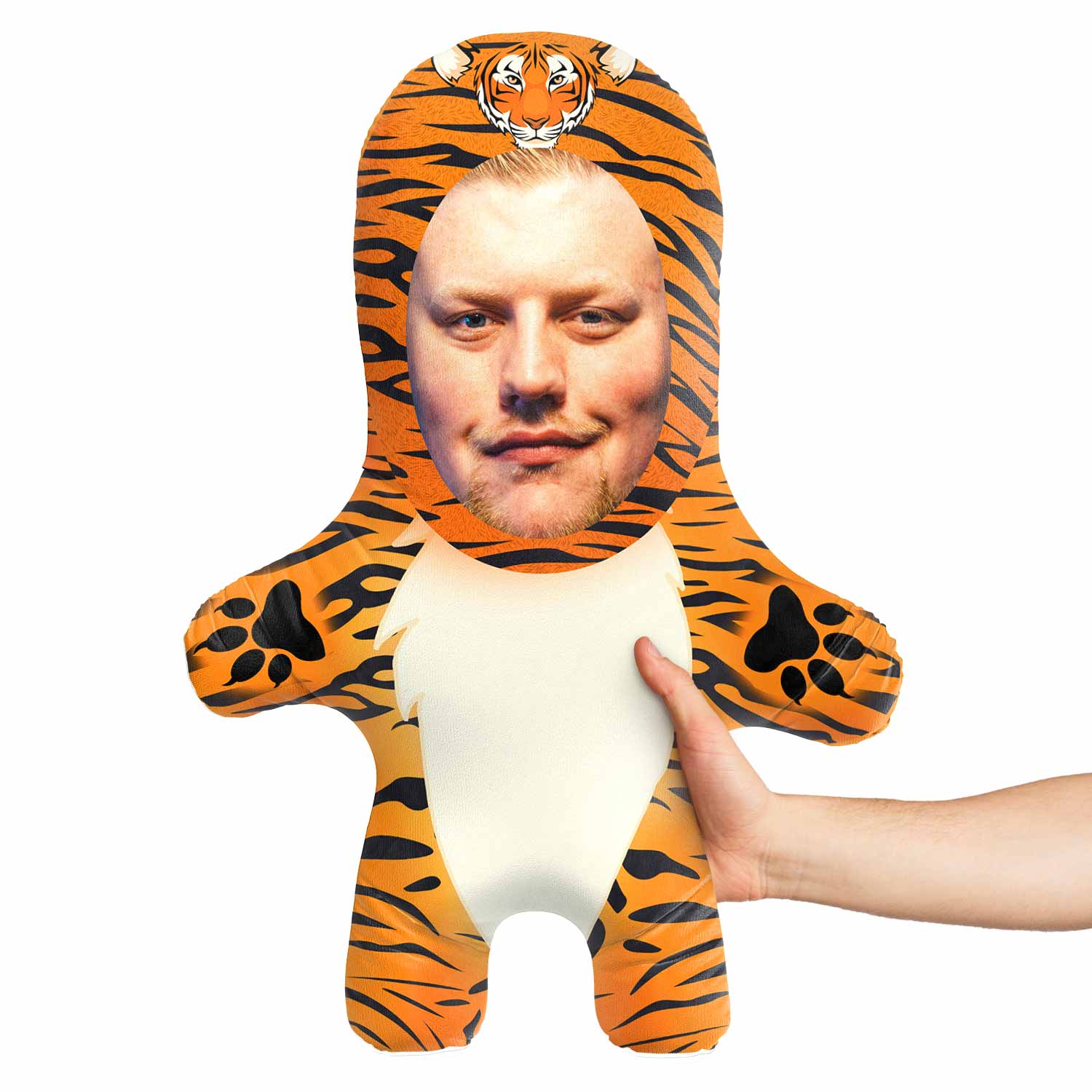 Tiger Face Pillow