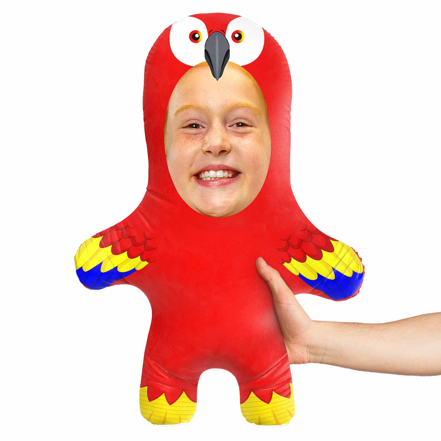 Parrot Face Pillow