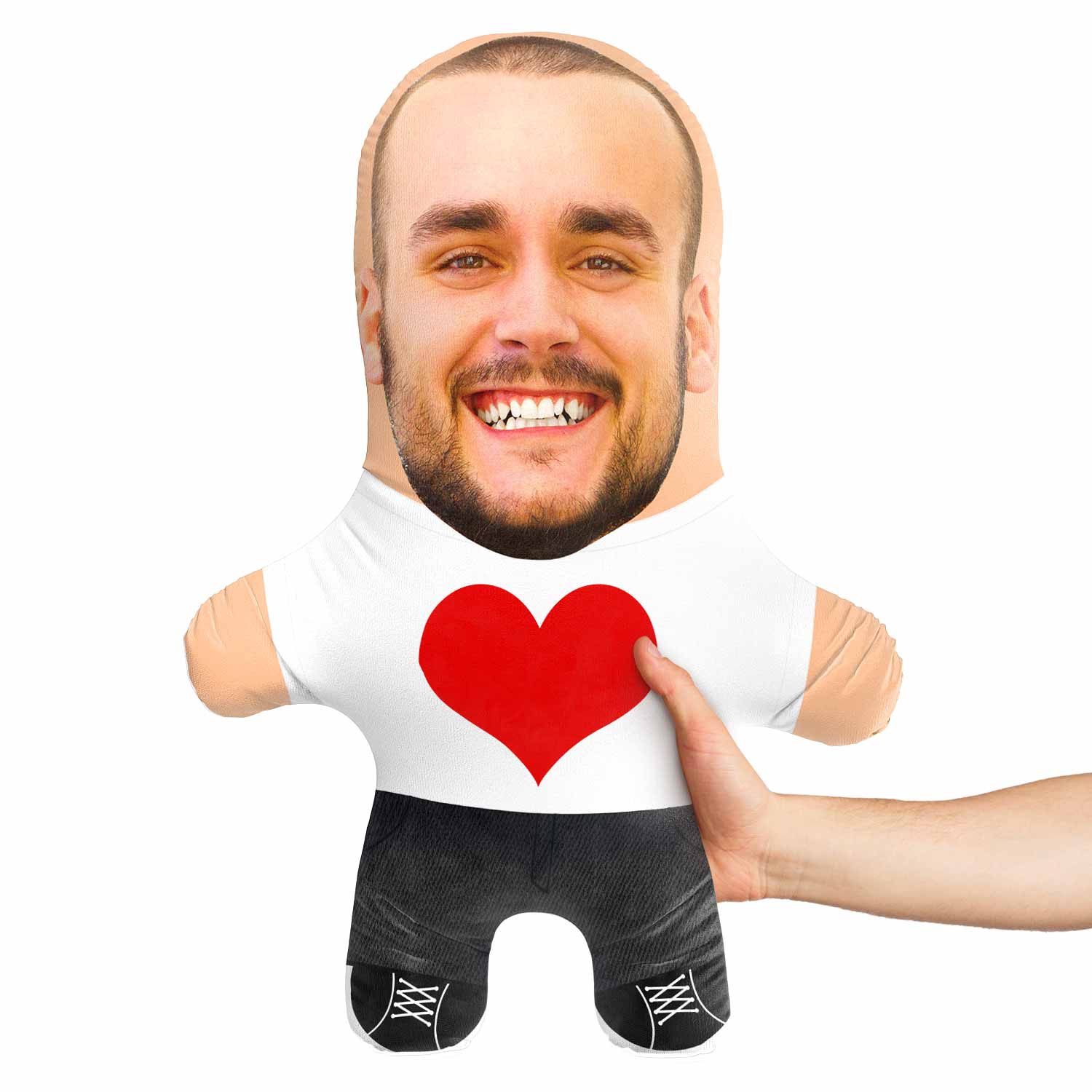 Heart Face Pillow