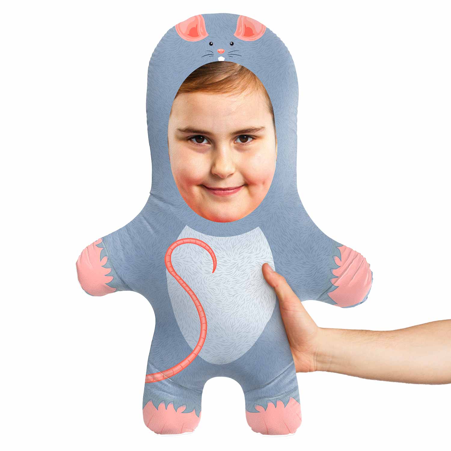 Rat Face Pillow