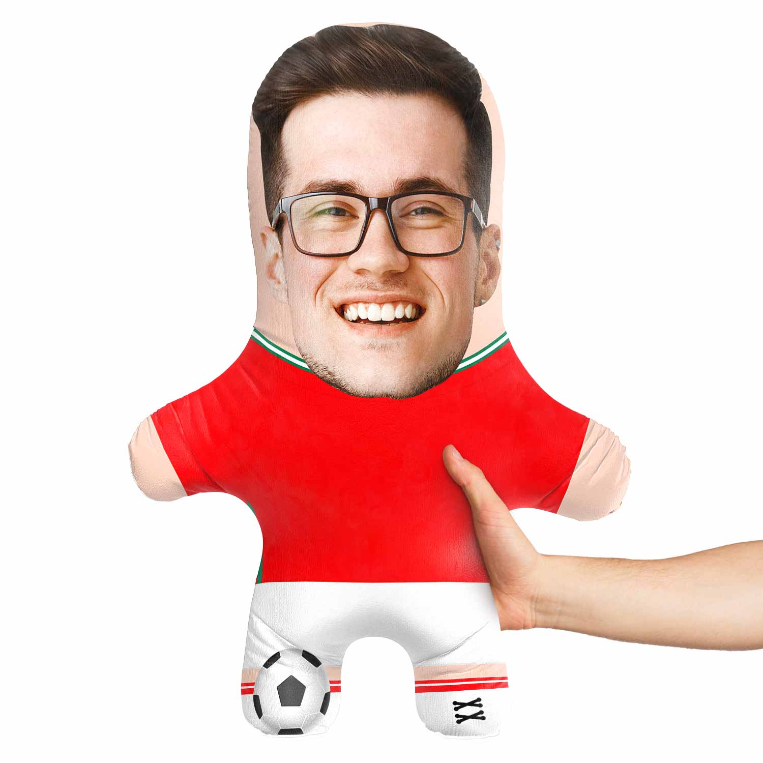Wales Soccer Face Pillow
