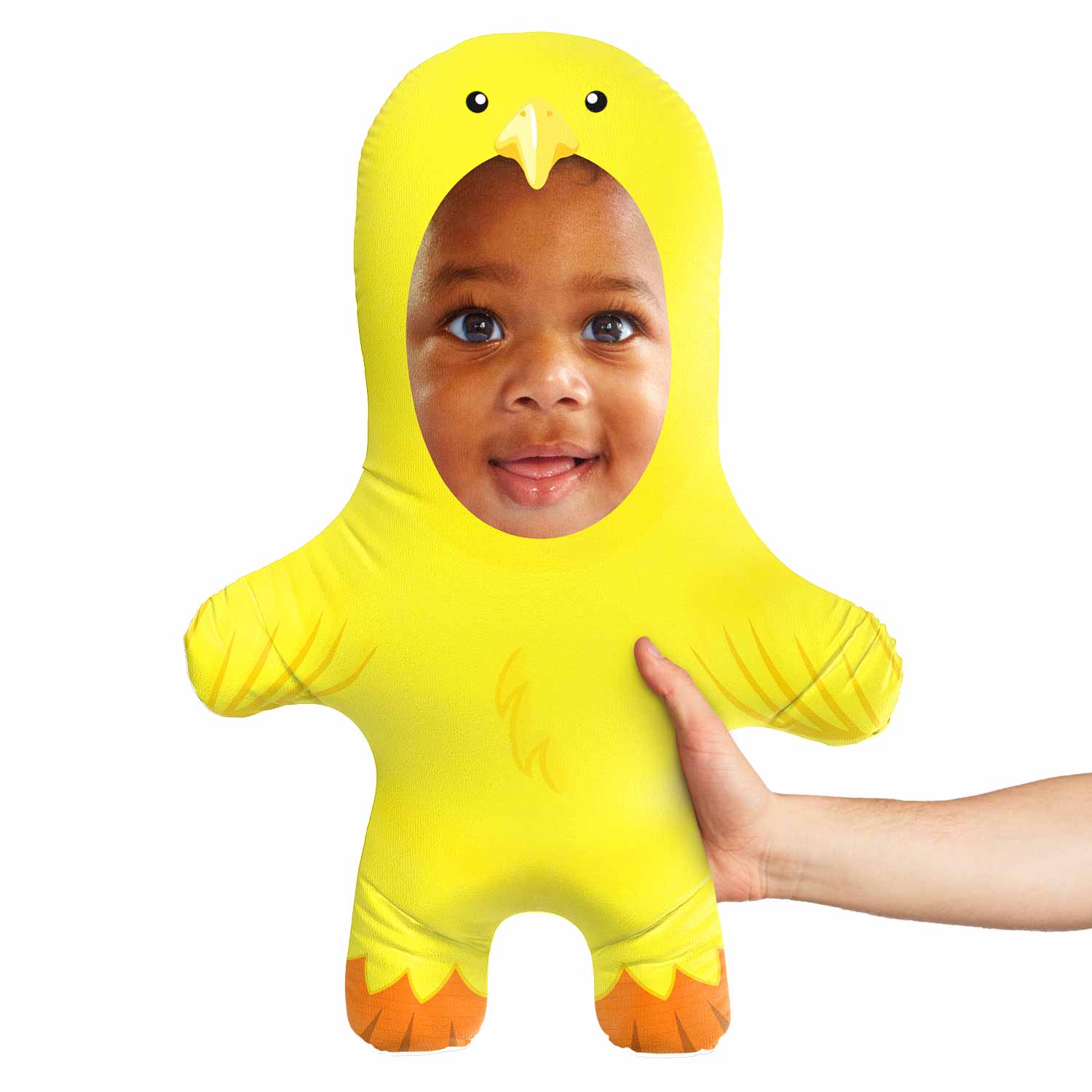 Chick Face Pillow