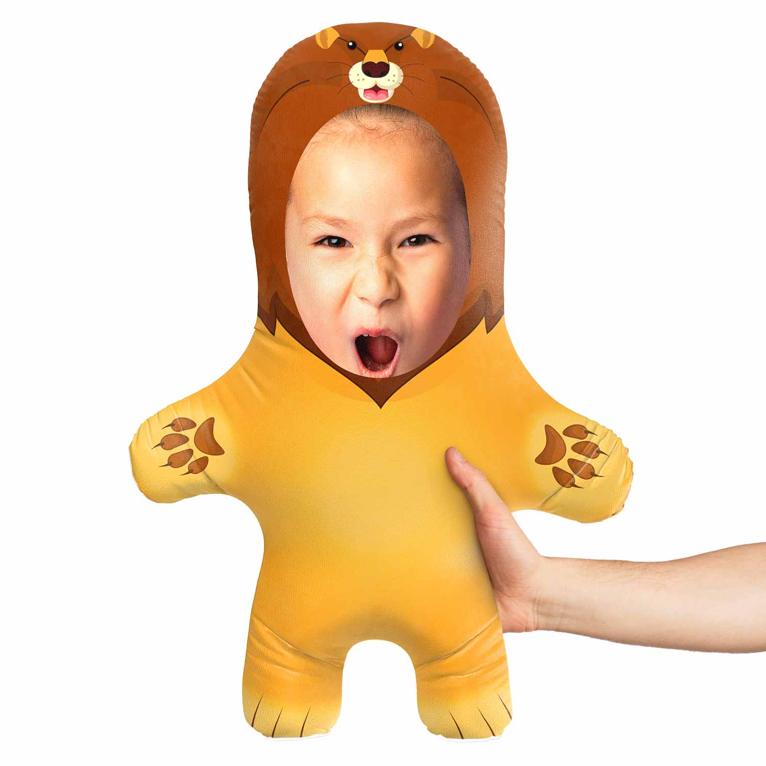Lion Face Pillow