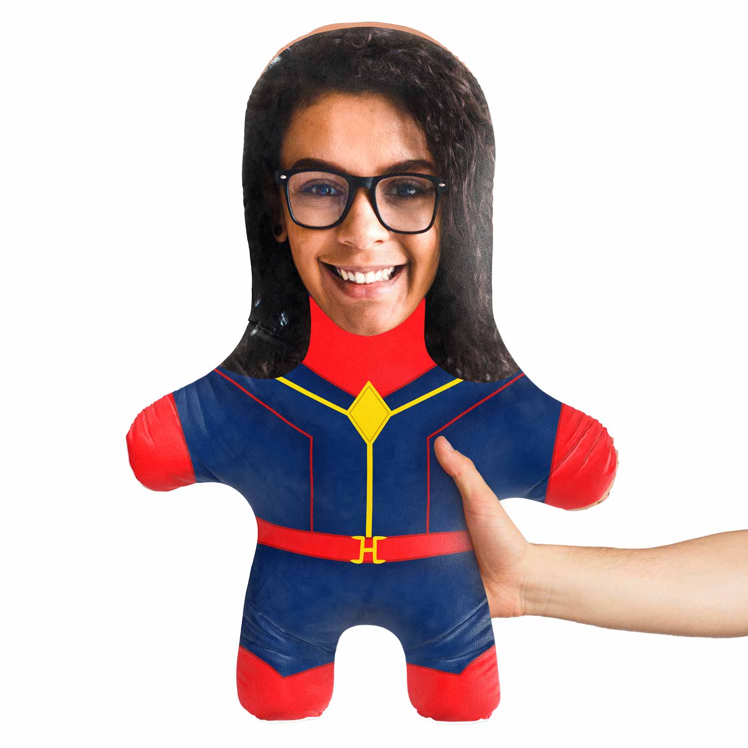 Captain Hero Face Pillow