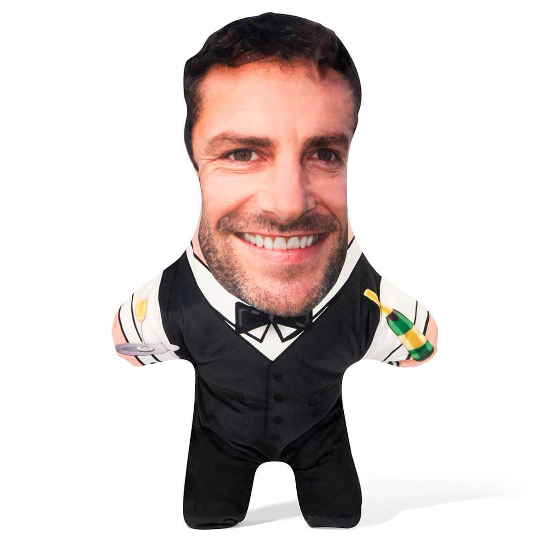 Waiter Face Pillow