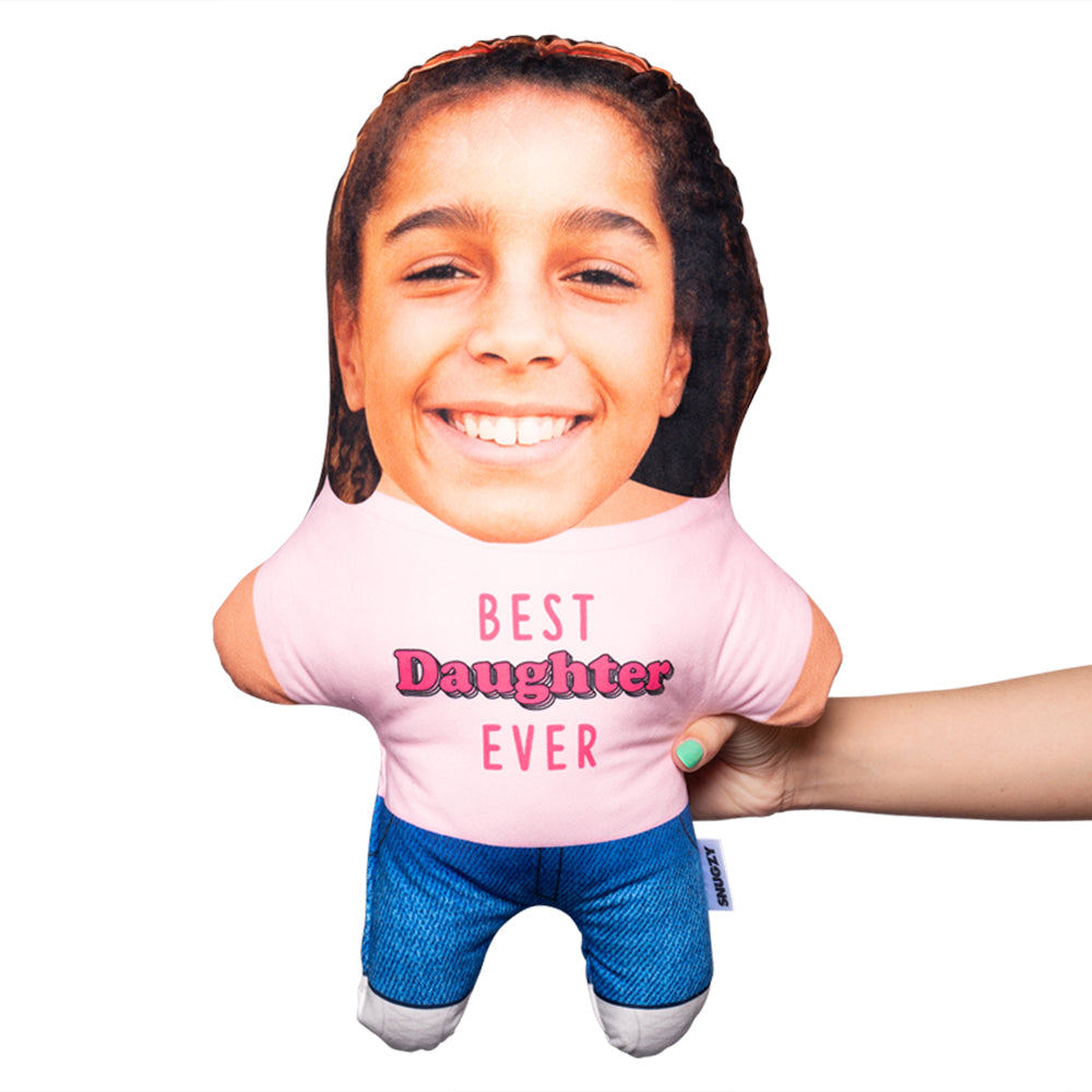 Best Daughter Ever Face Pillow