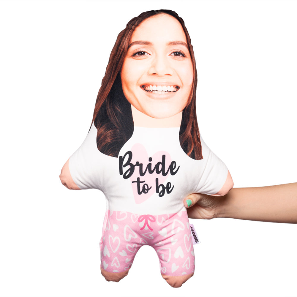 Bride To Be Face Pillow