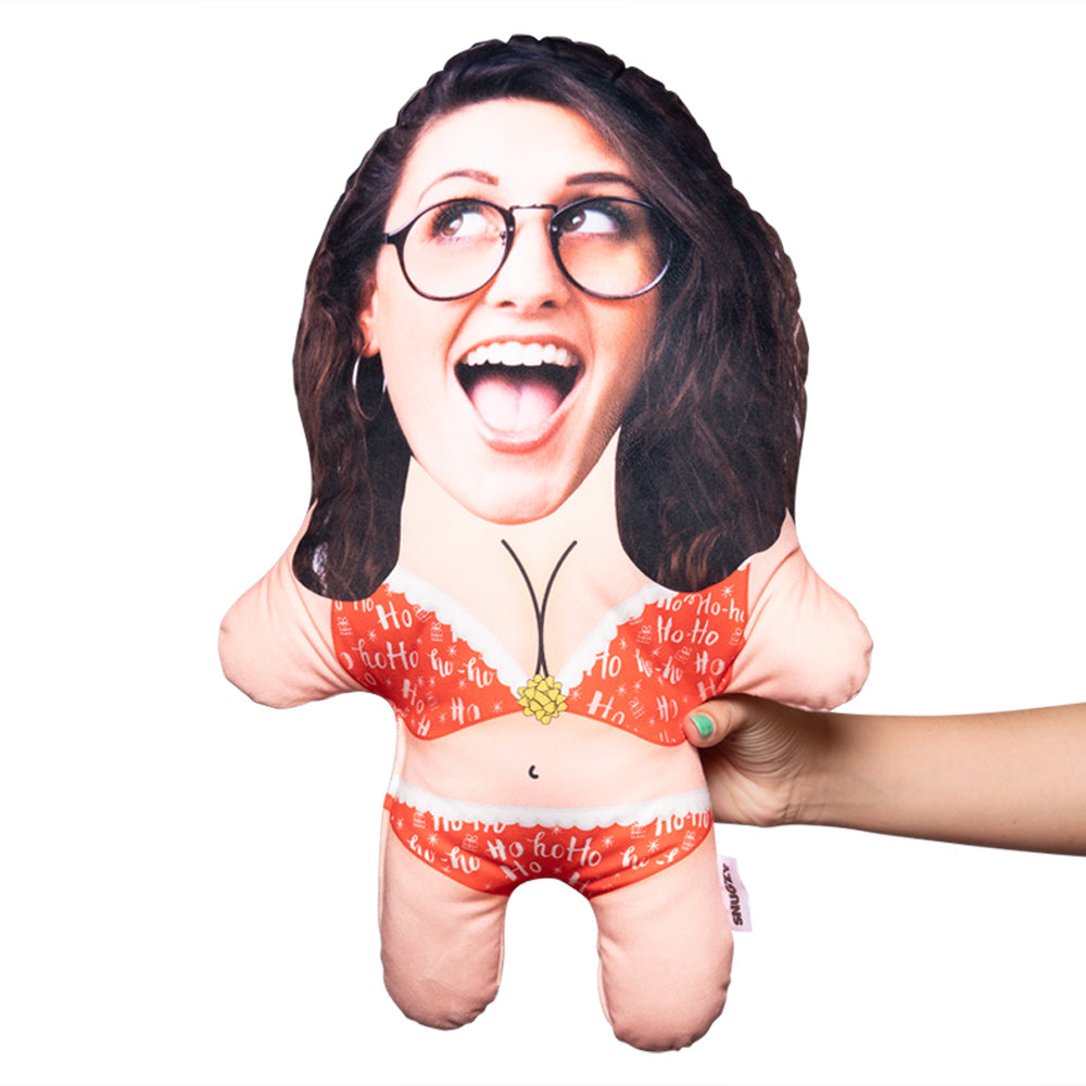 Christmas Bikini Face Pillow