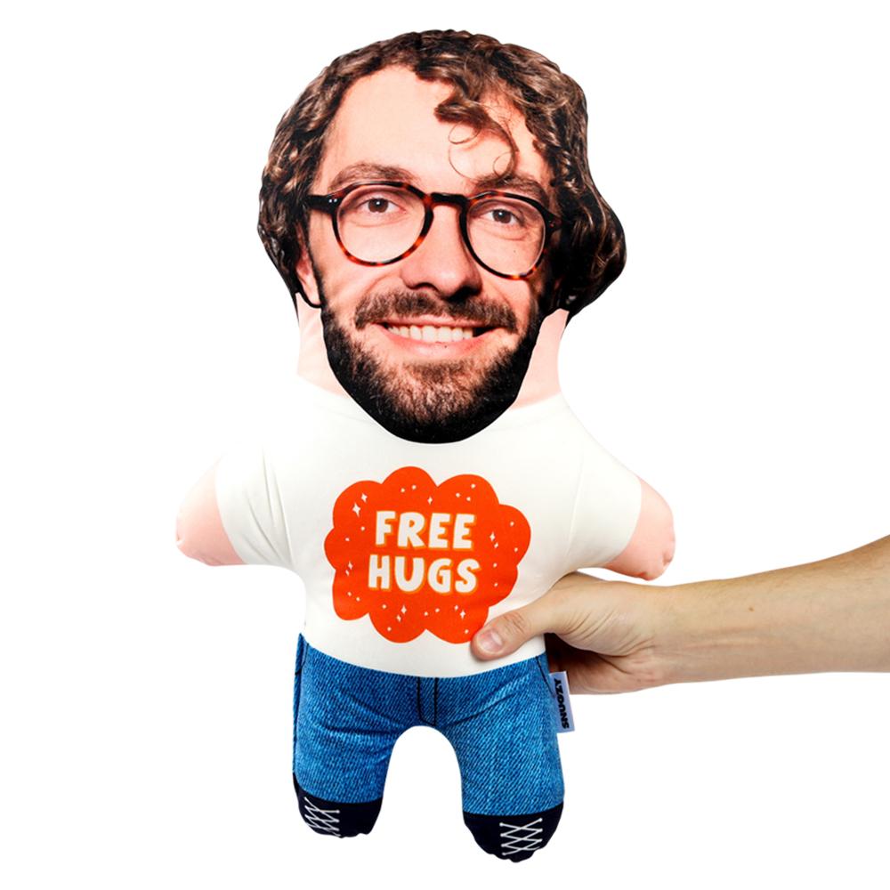 Free Hugs Face Pillow