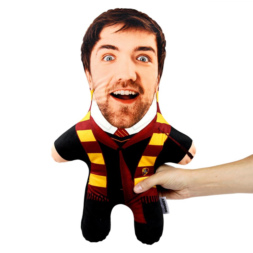 Lion Wizard Face Pillow