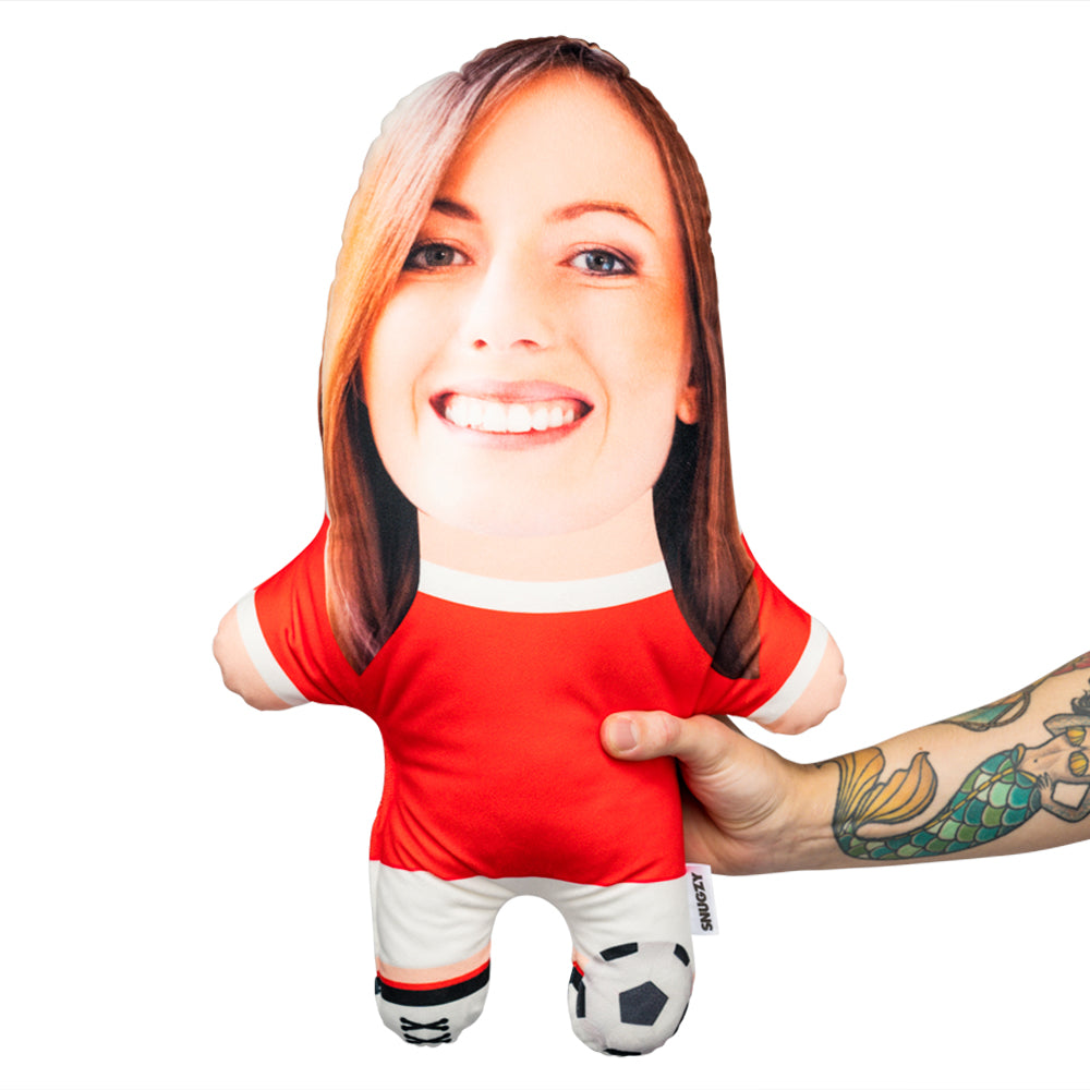 Red Devils Face Pillow