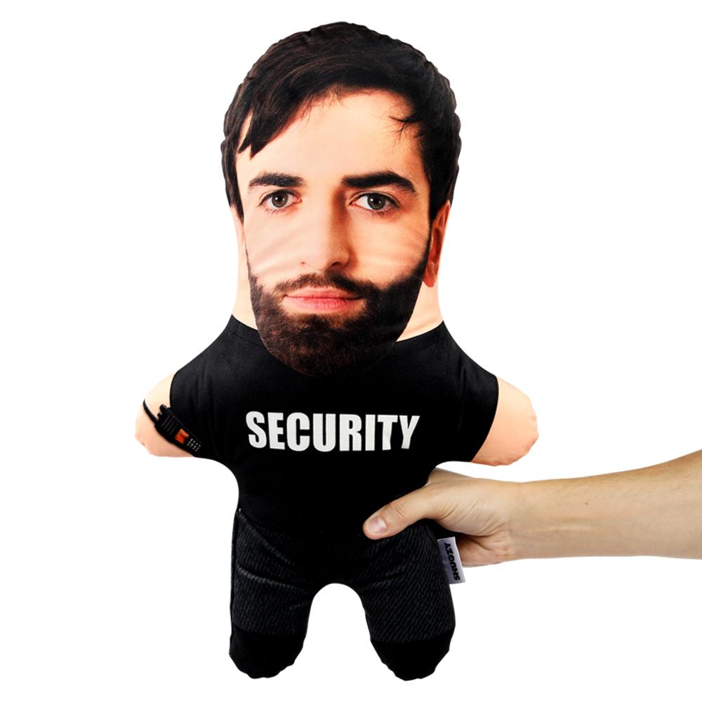 Security Bouncer Face Pillow
