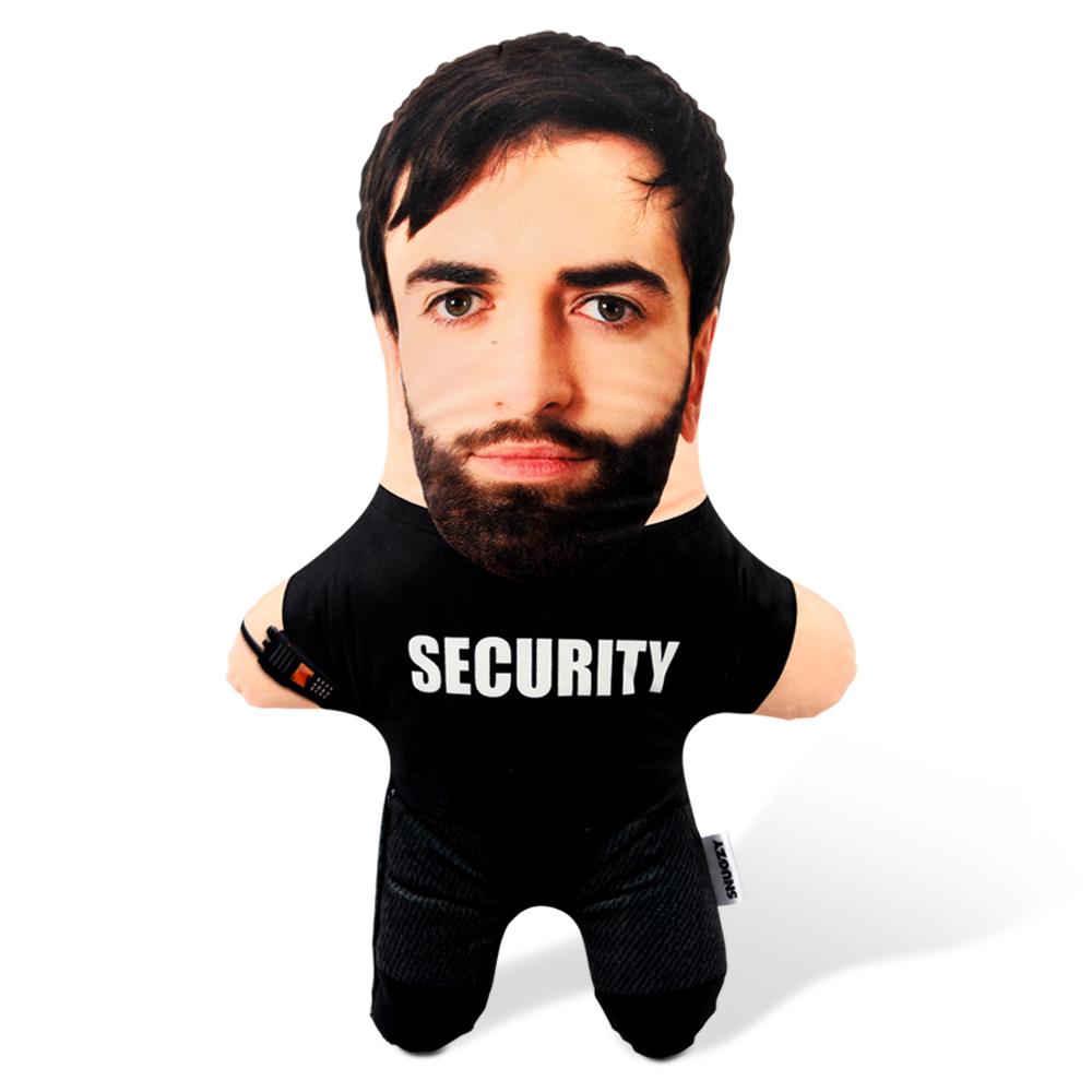 Security Bouncer Face Pillow
