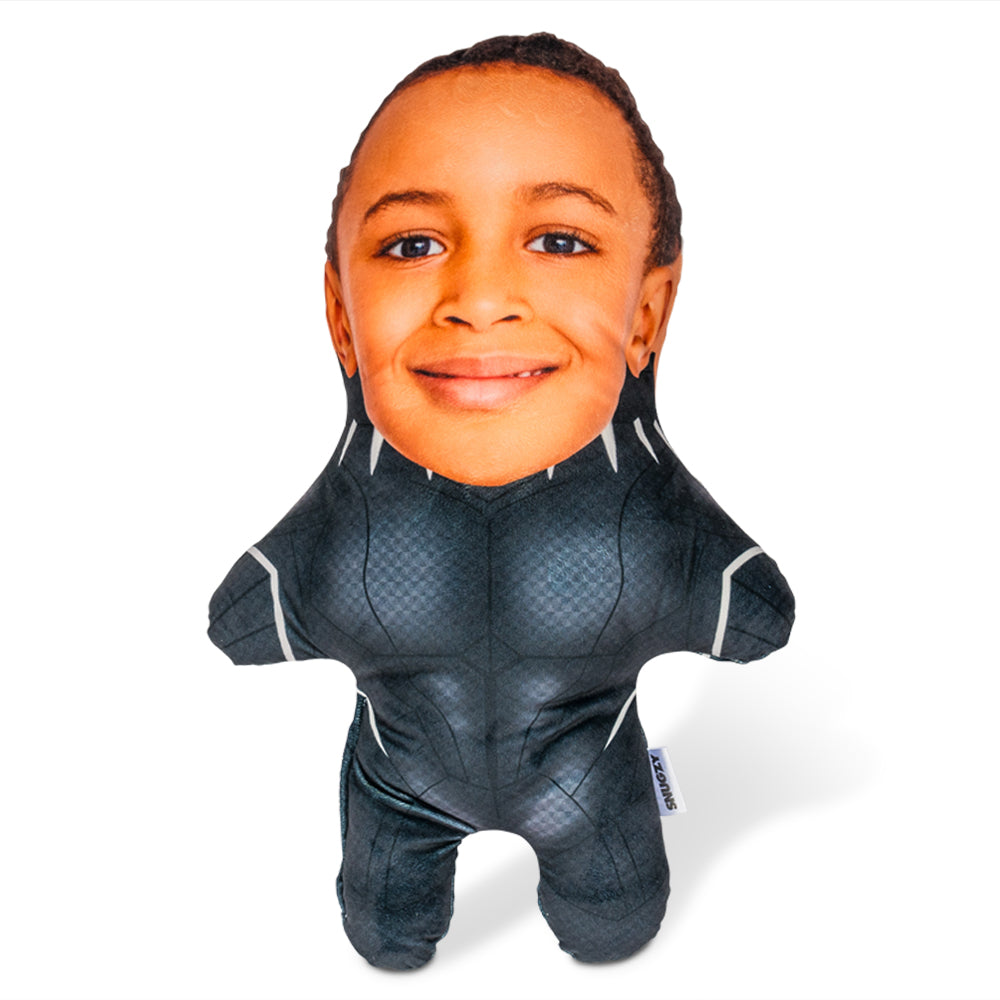 Superhero Panther Face Pillow