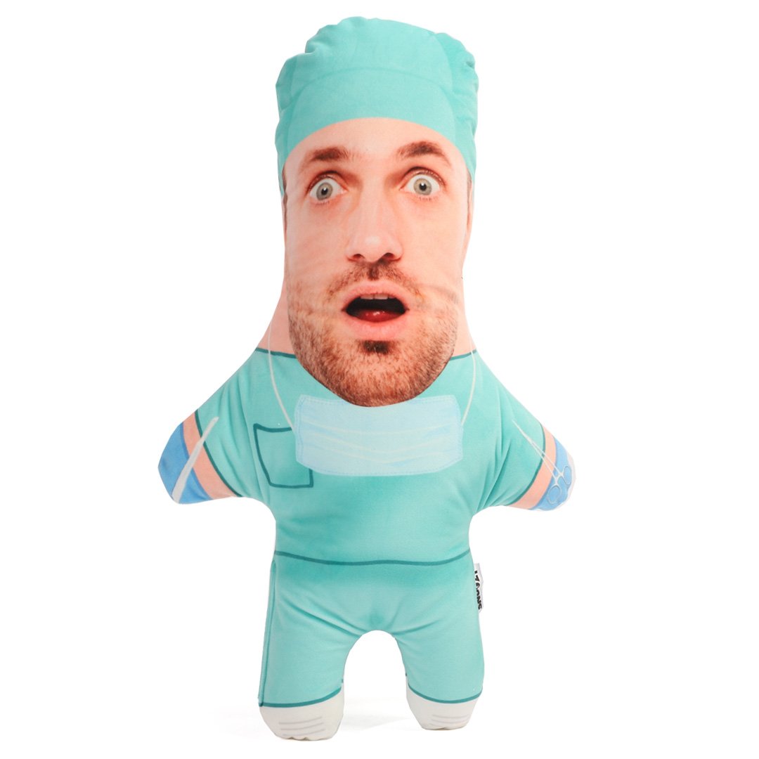 Surgeon Face Pillow