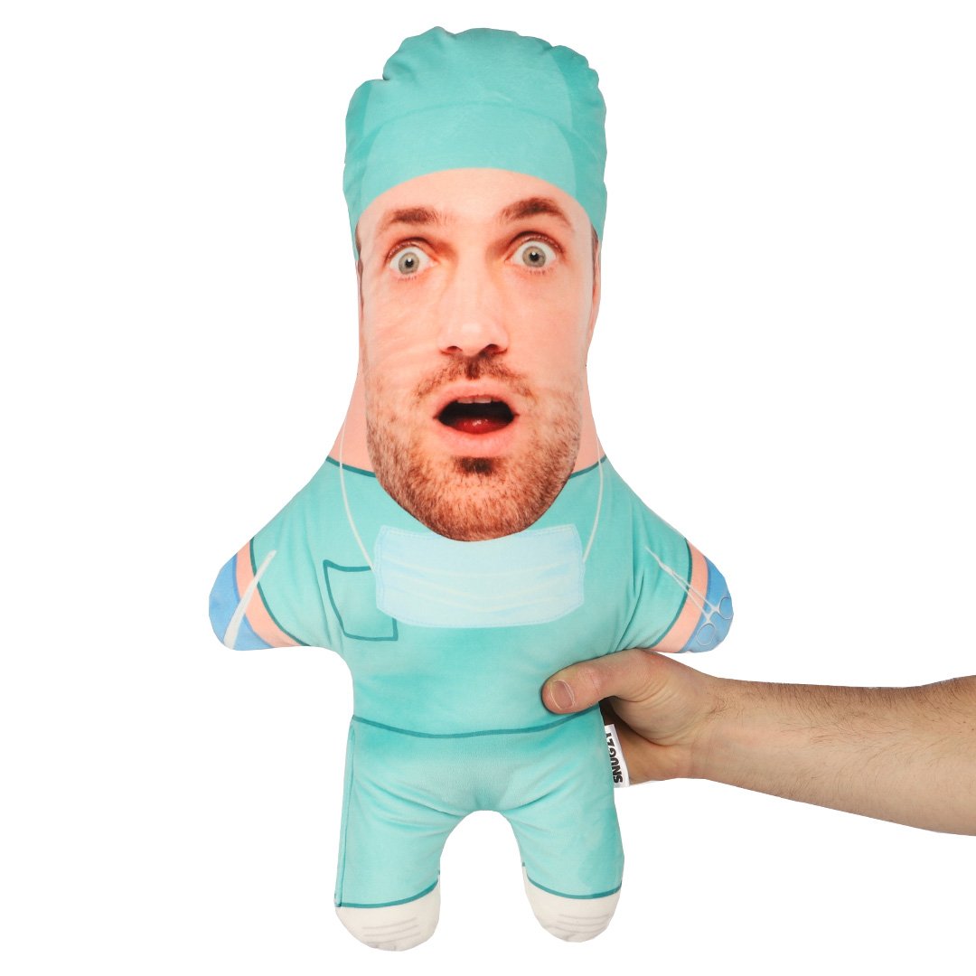 Surgeon Face Pillow