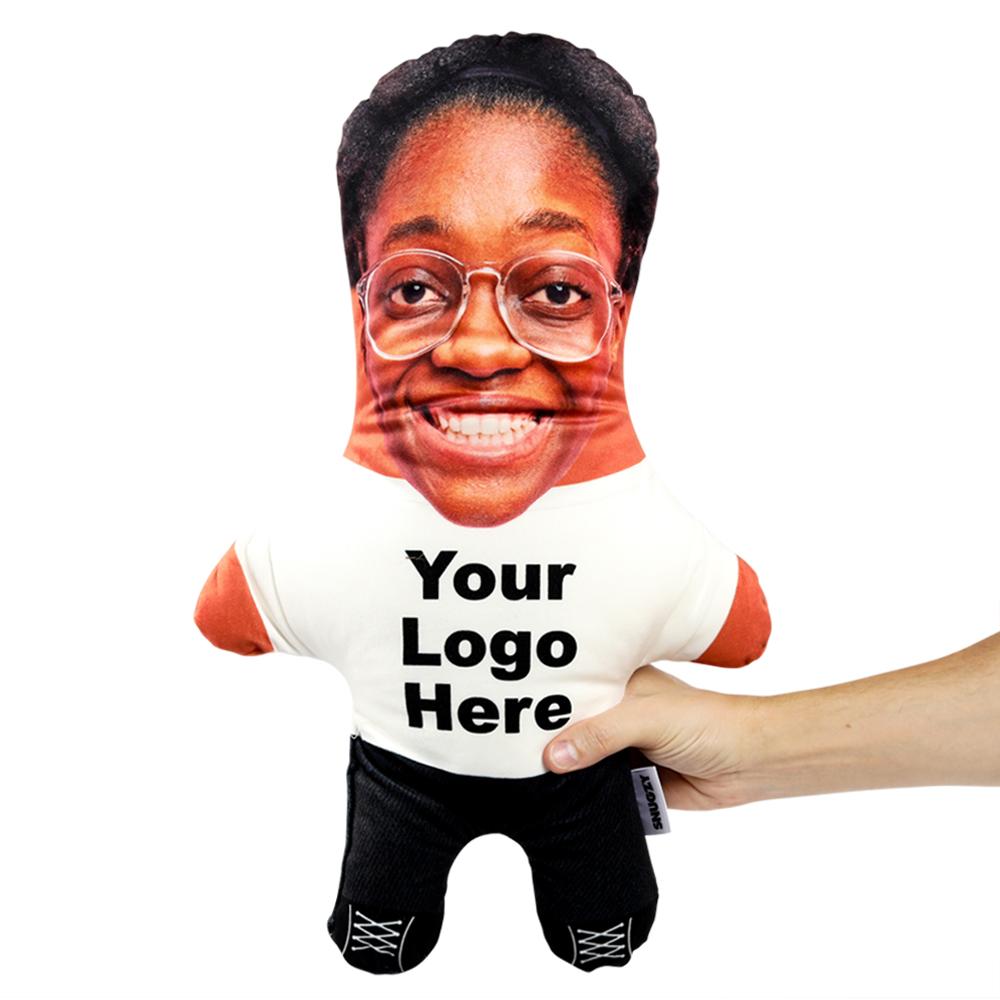 Your Logo Here Face Pillow