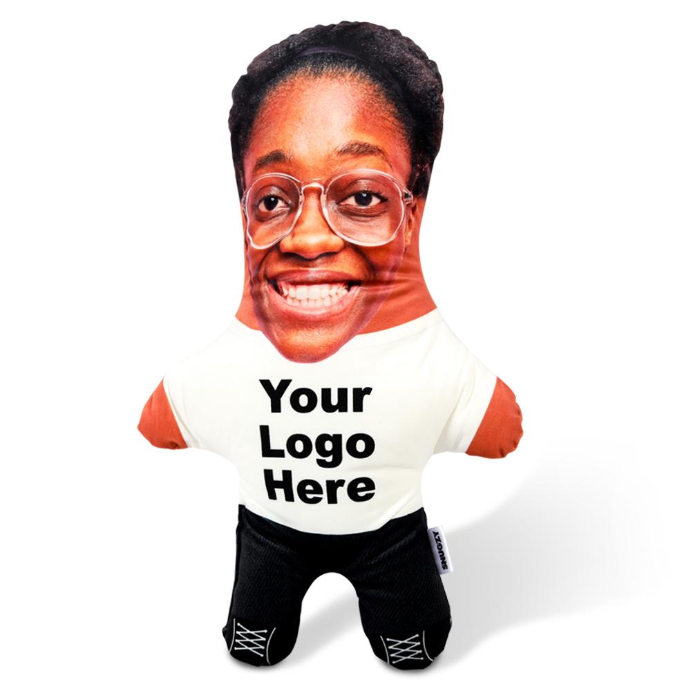 Your Logo Here Face Pillow