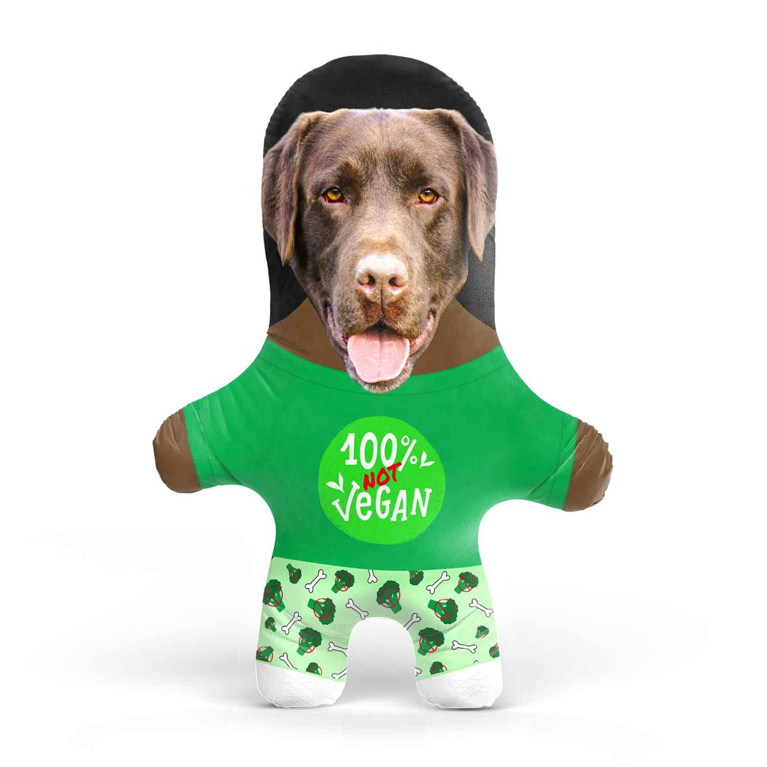 100% Not Vegan Dog Toy