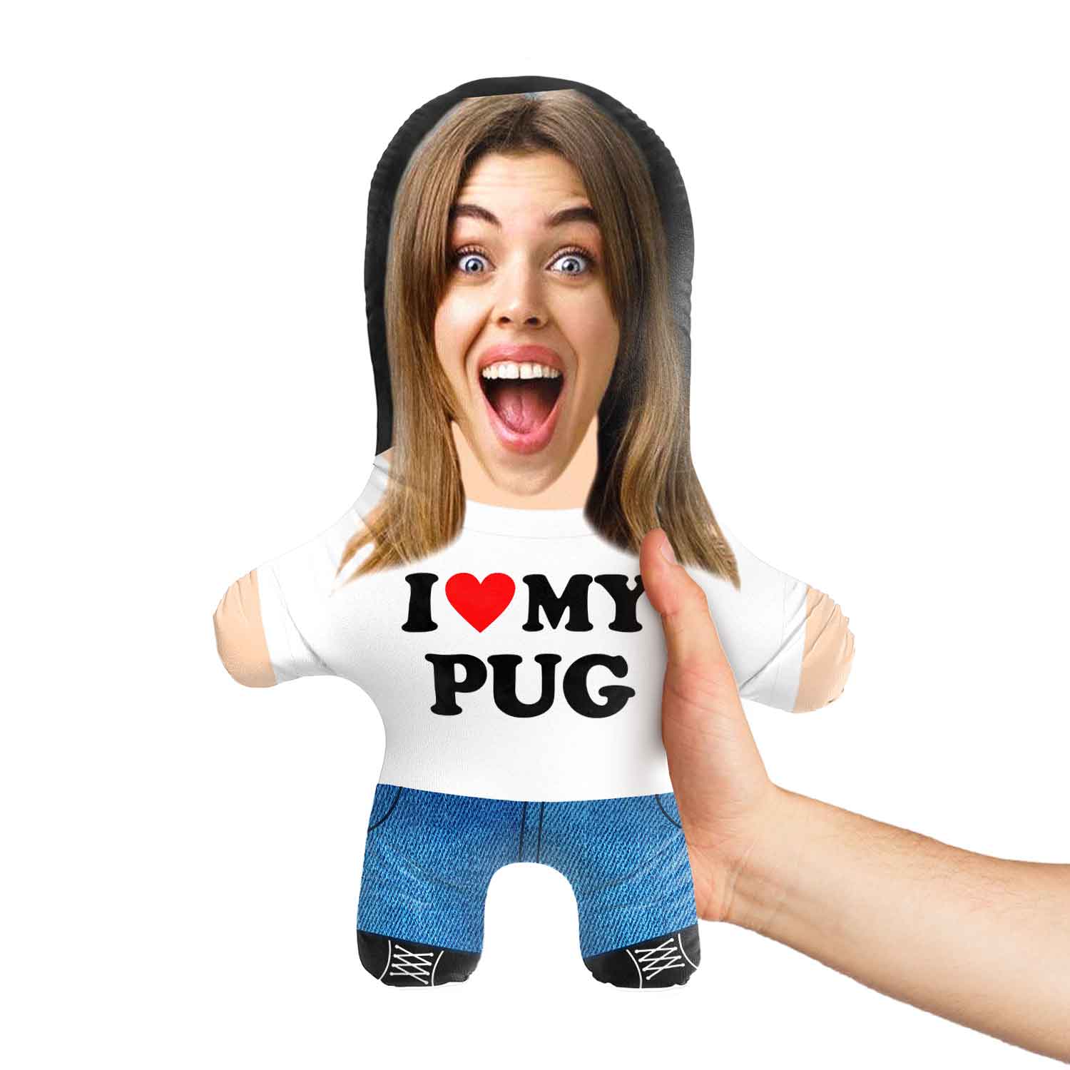 I Heart My (Dog Breed) Dog Toy