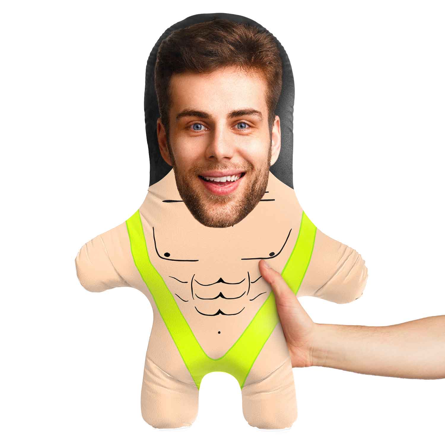 Mankini Face Pillow