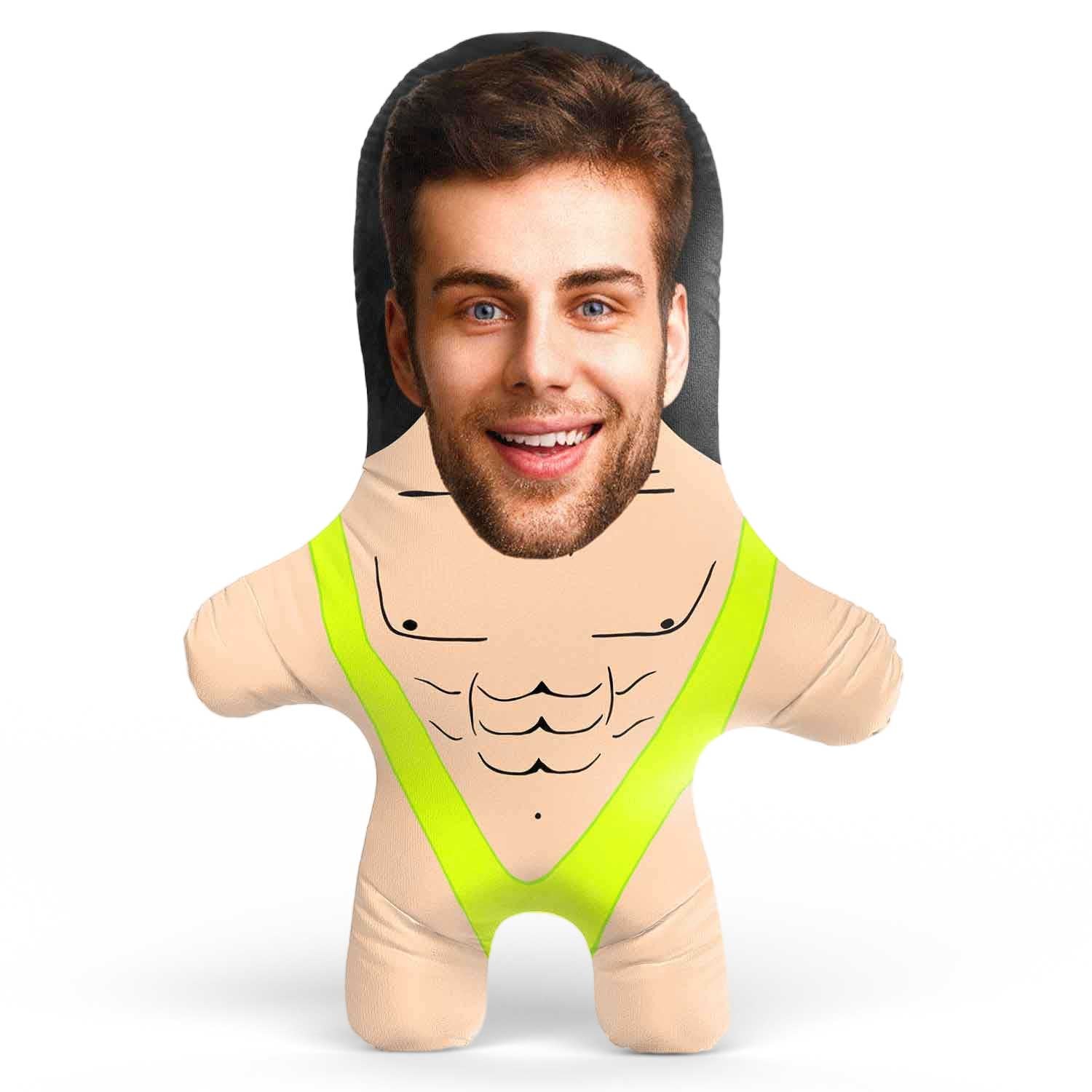 Mankini Face Pillow