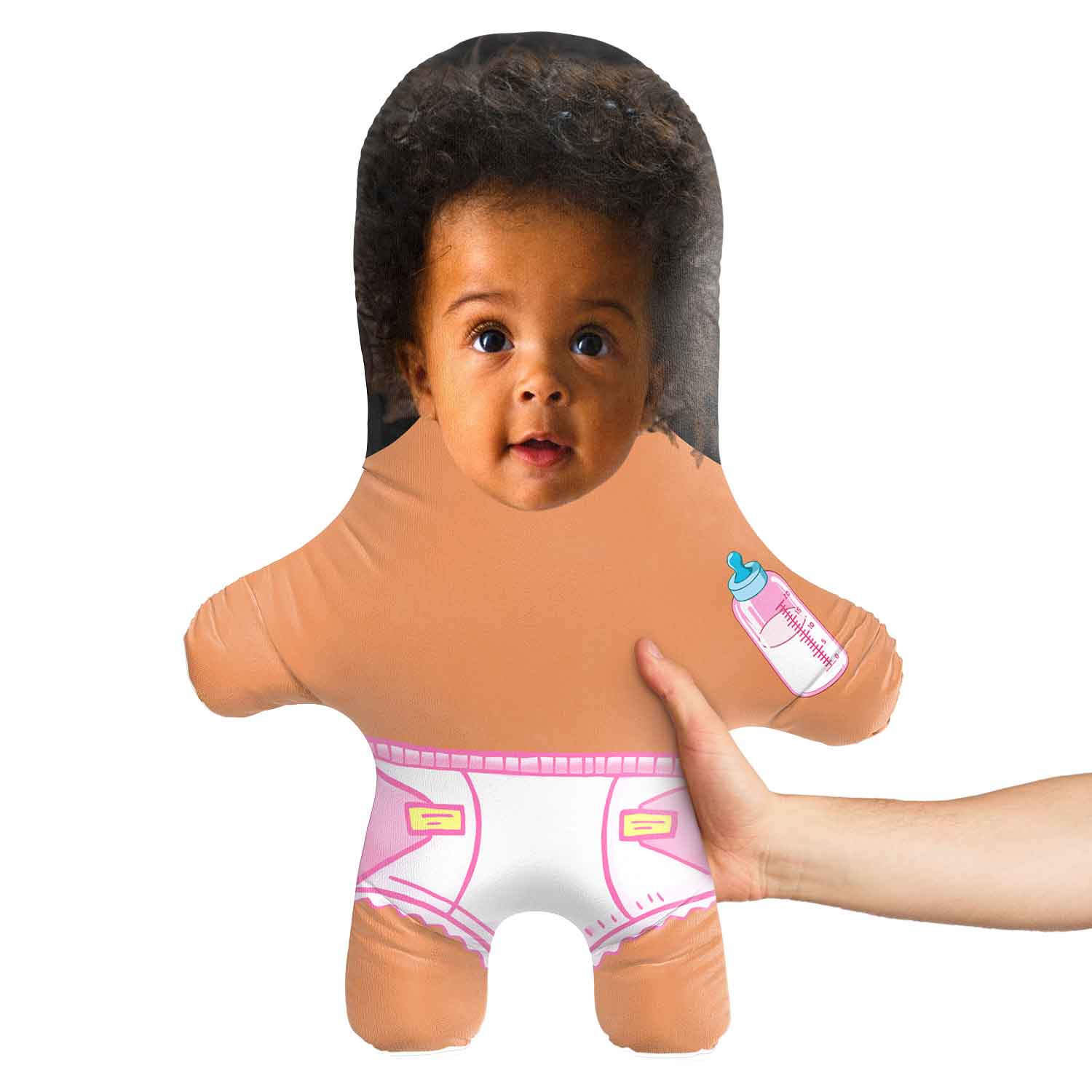 Baby Pink Face Pillow