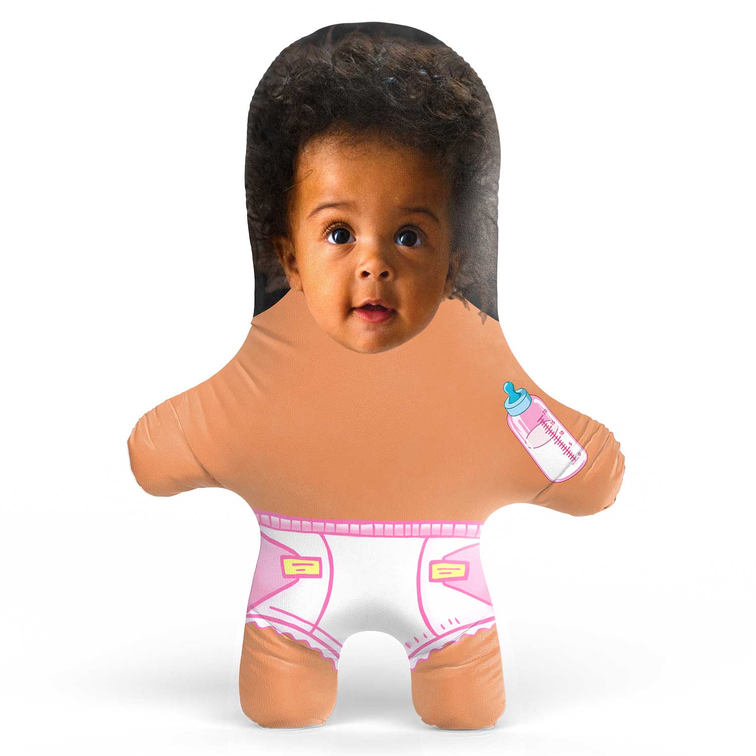 Baby Pink Face Pillow