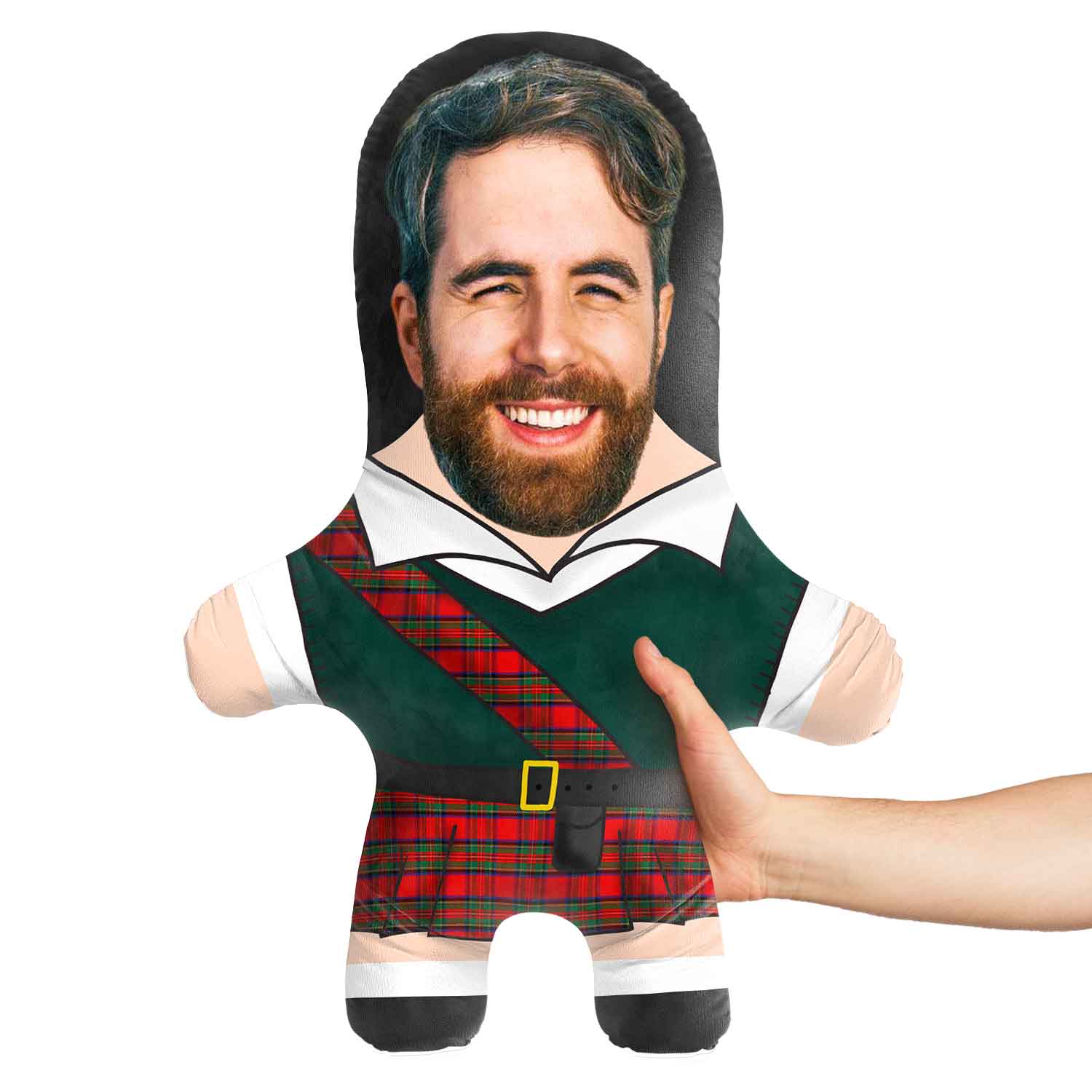 Scotsman Face Pillow