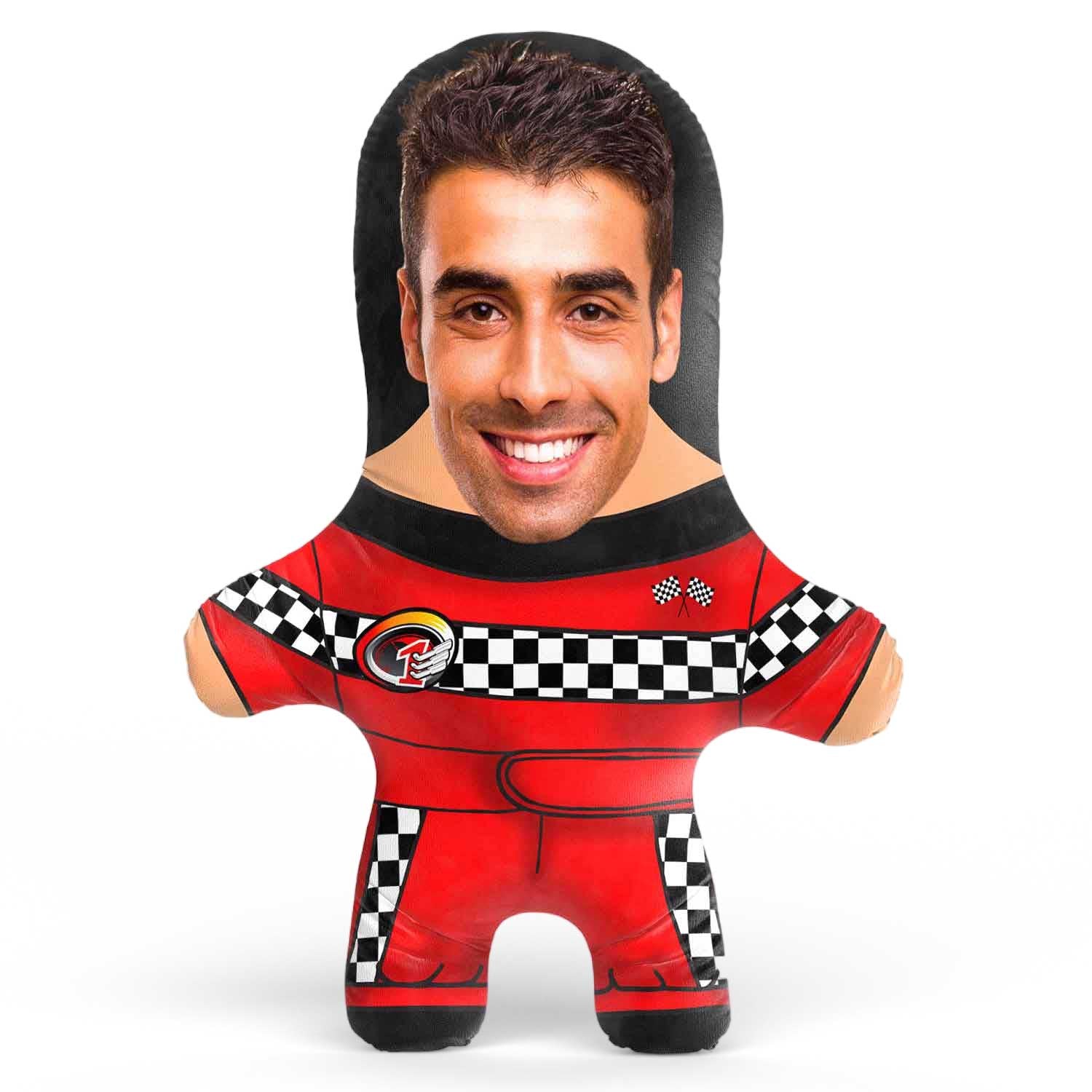 F1 Driver Face Pillow