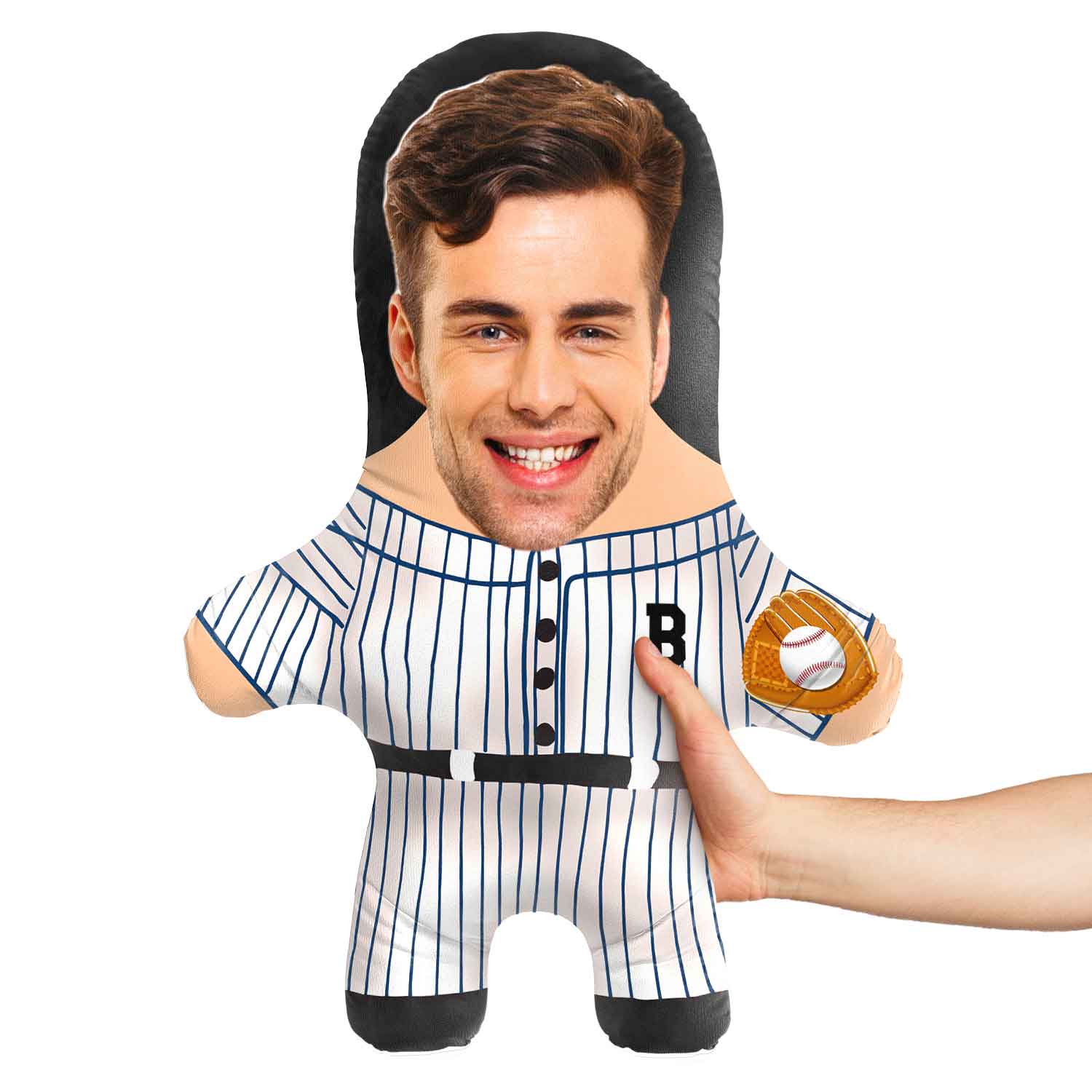 Baseball Face Pillow