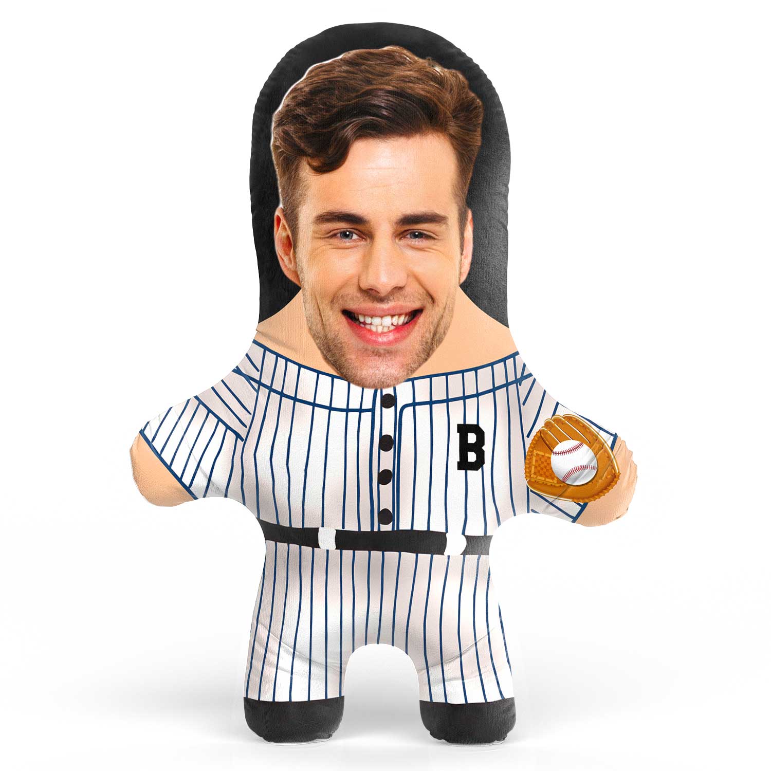 Baseball Face Pillow