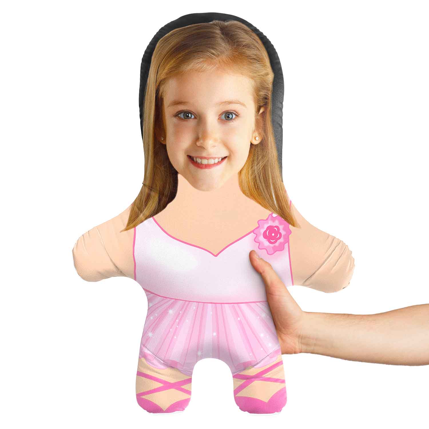 Ballerina Face Pillow