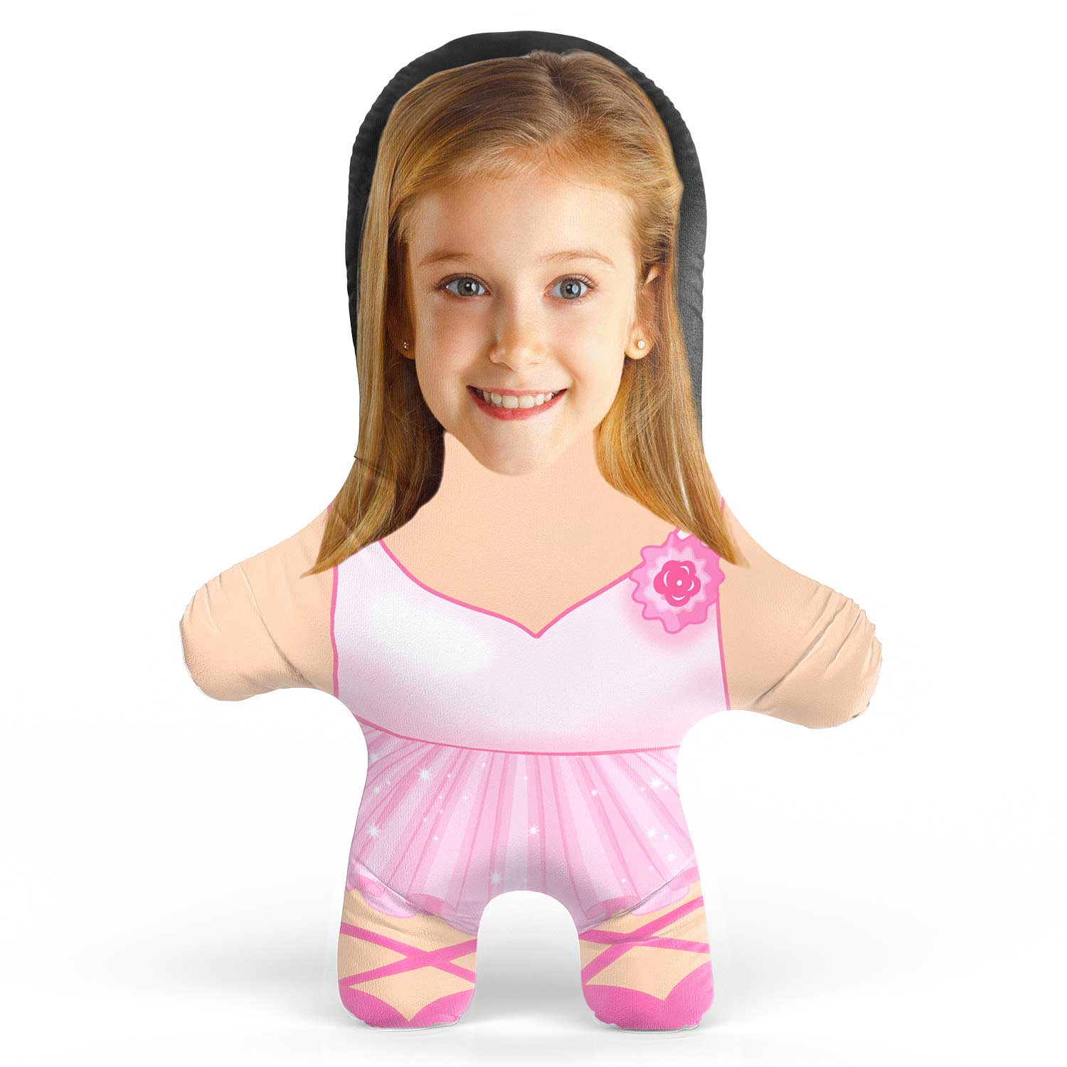 Ballerina Face Pillow