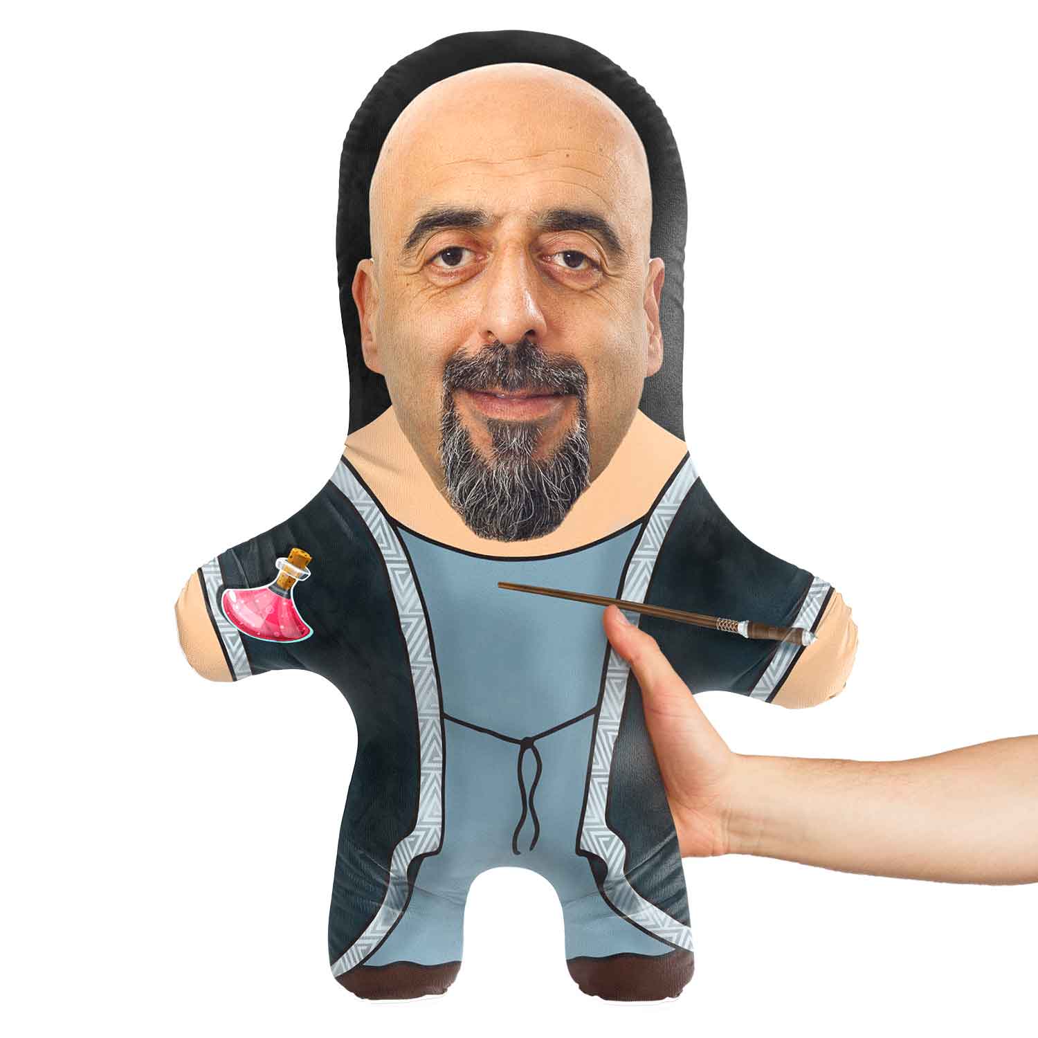 Wizard Face Pillow