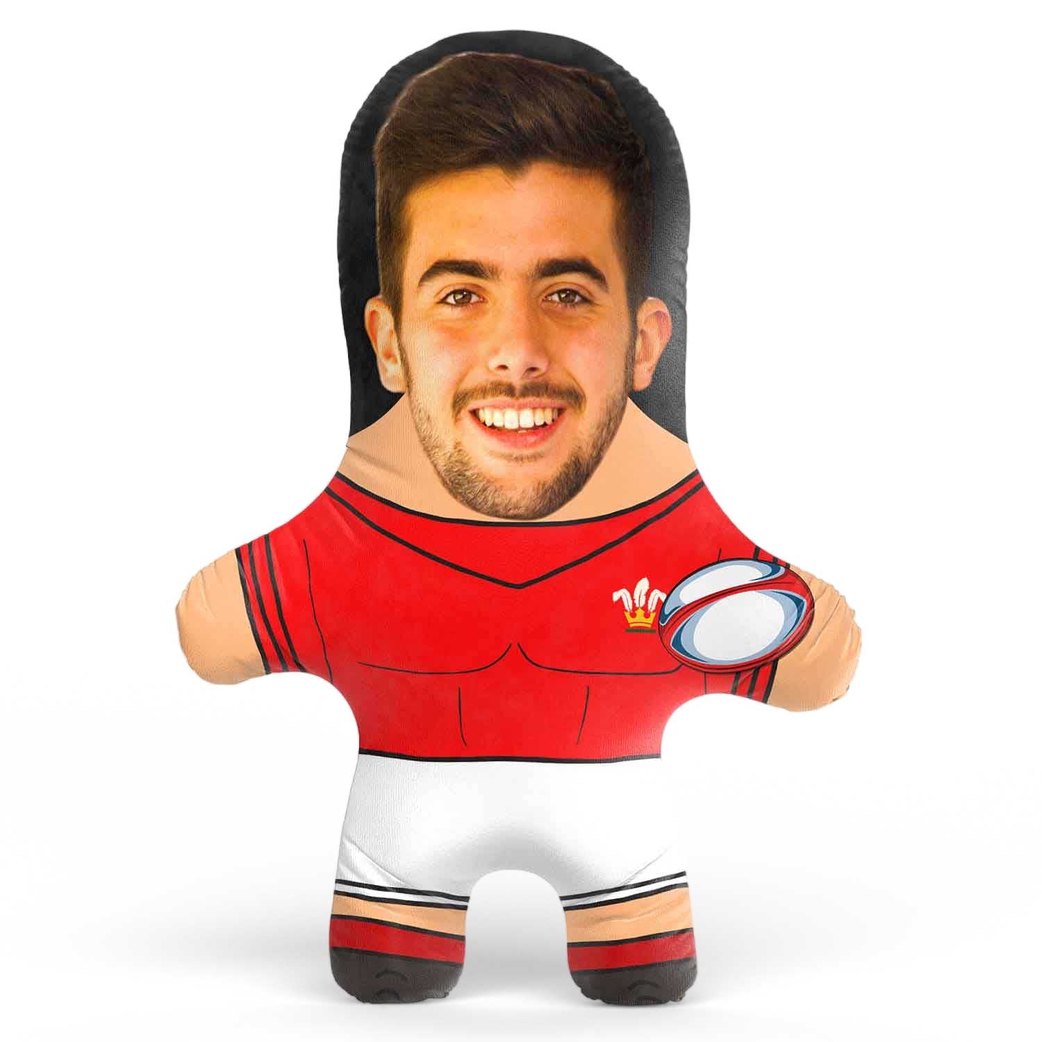 Wales Rugby Face Pillow