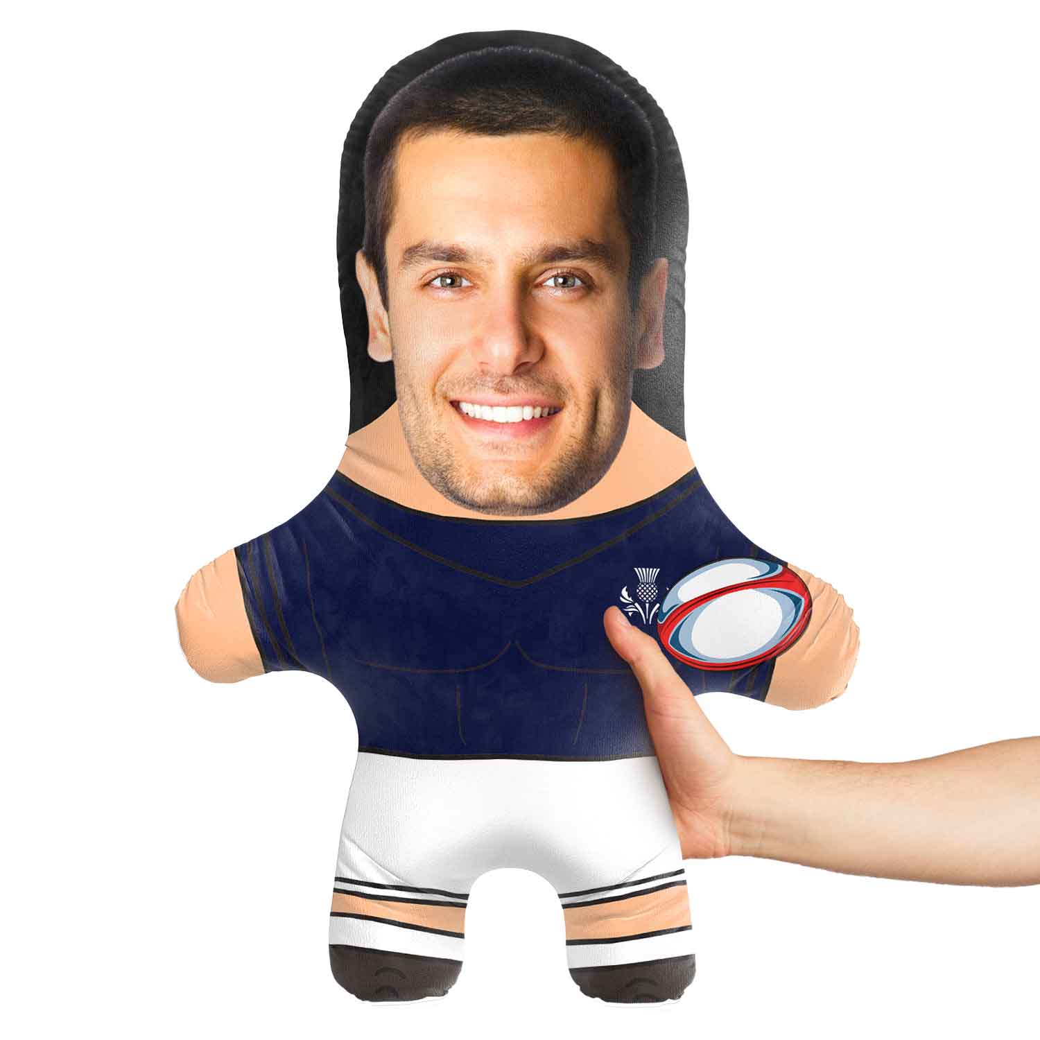 Scotland Rugby Face Pillow