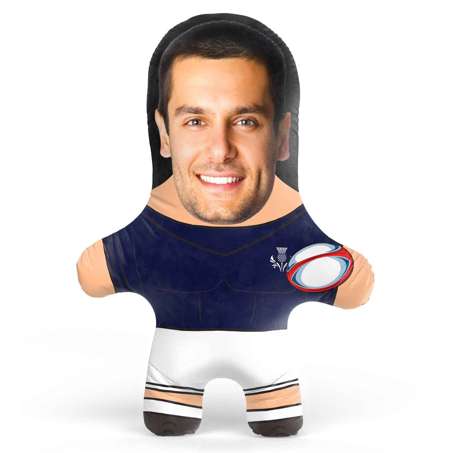 Scotland Rugby Face Pillow