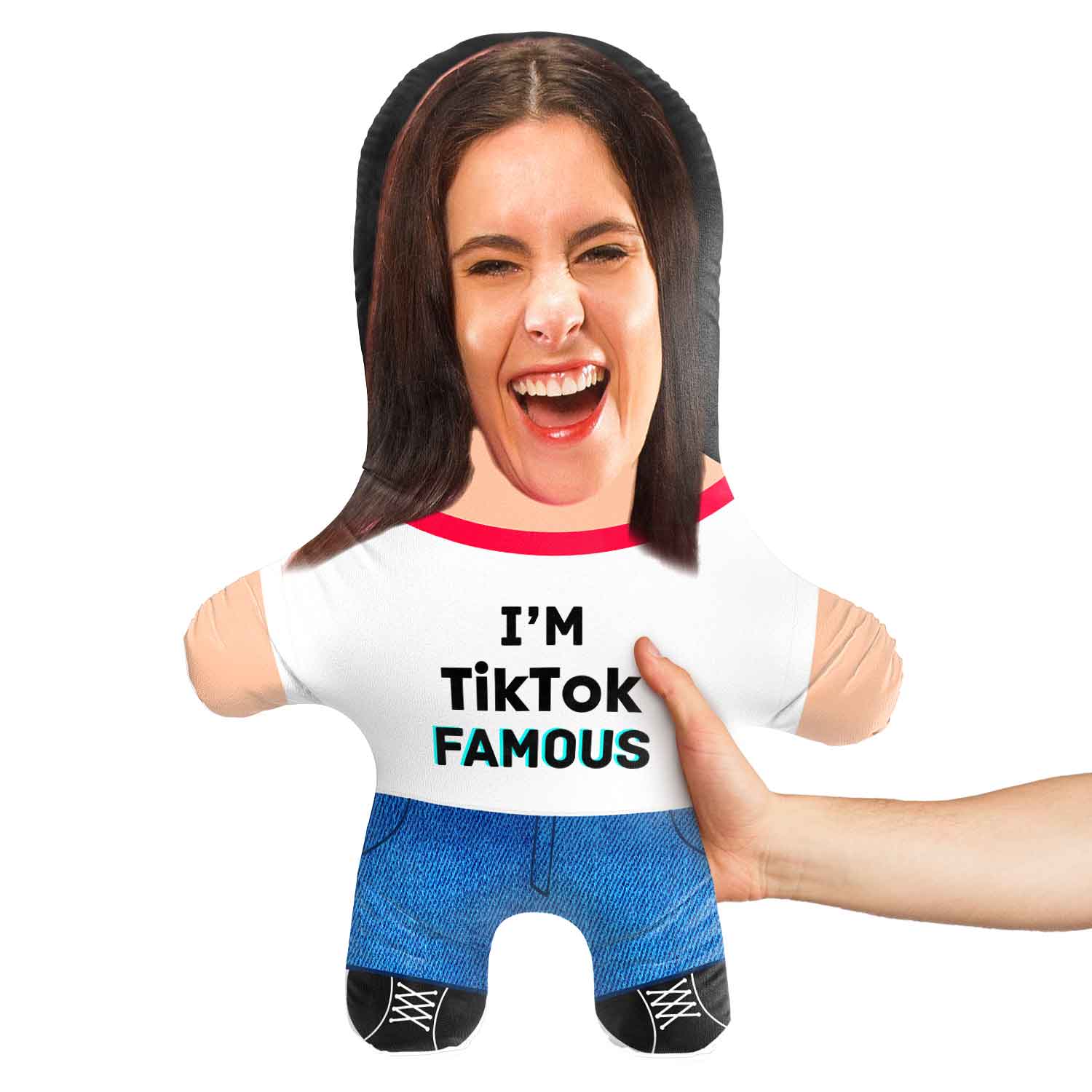 I'm TikTok Famous Face Pillow