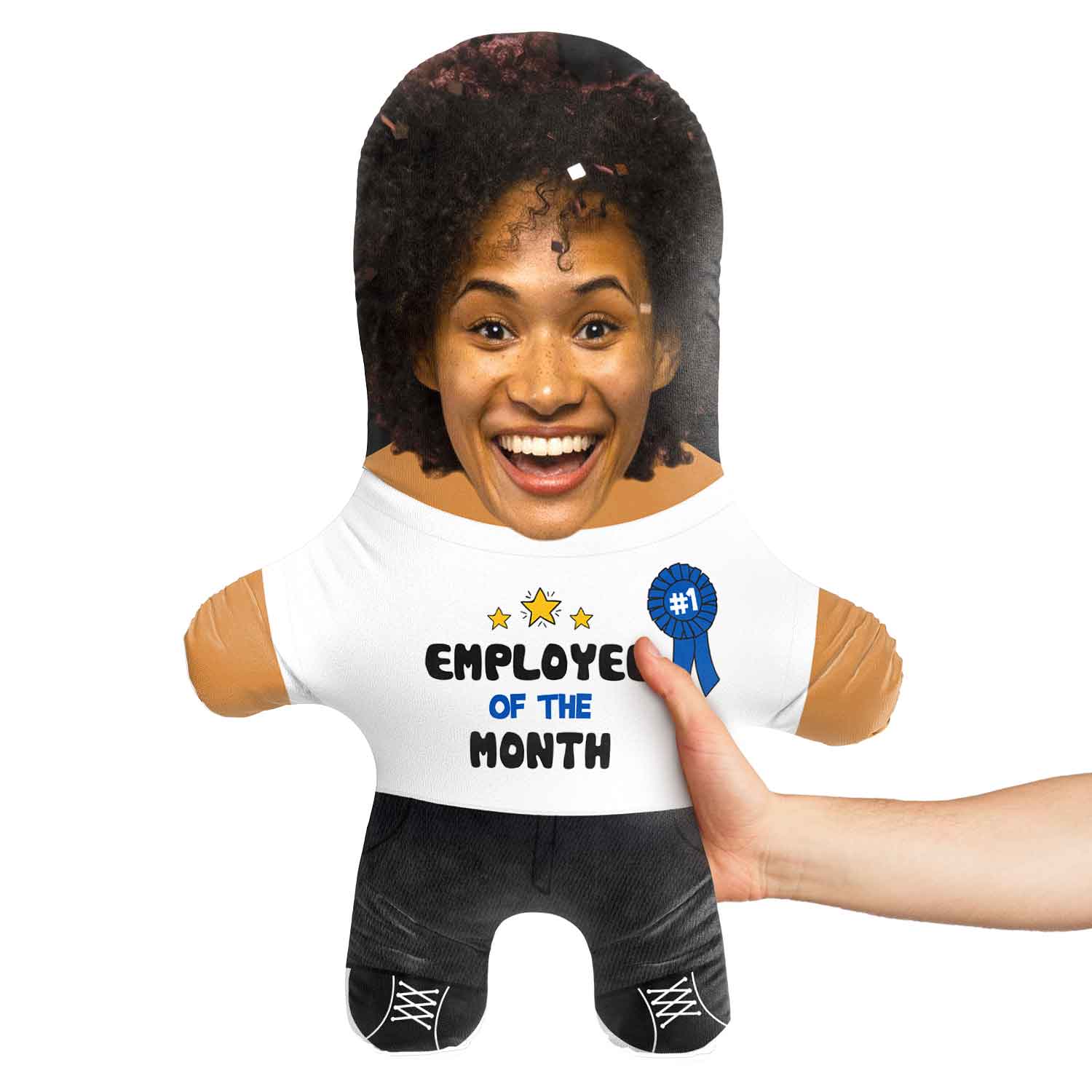 Employee of the Month Face Pillow